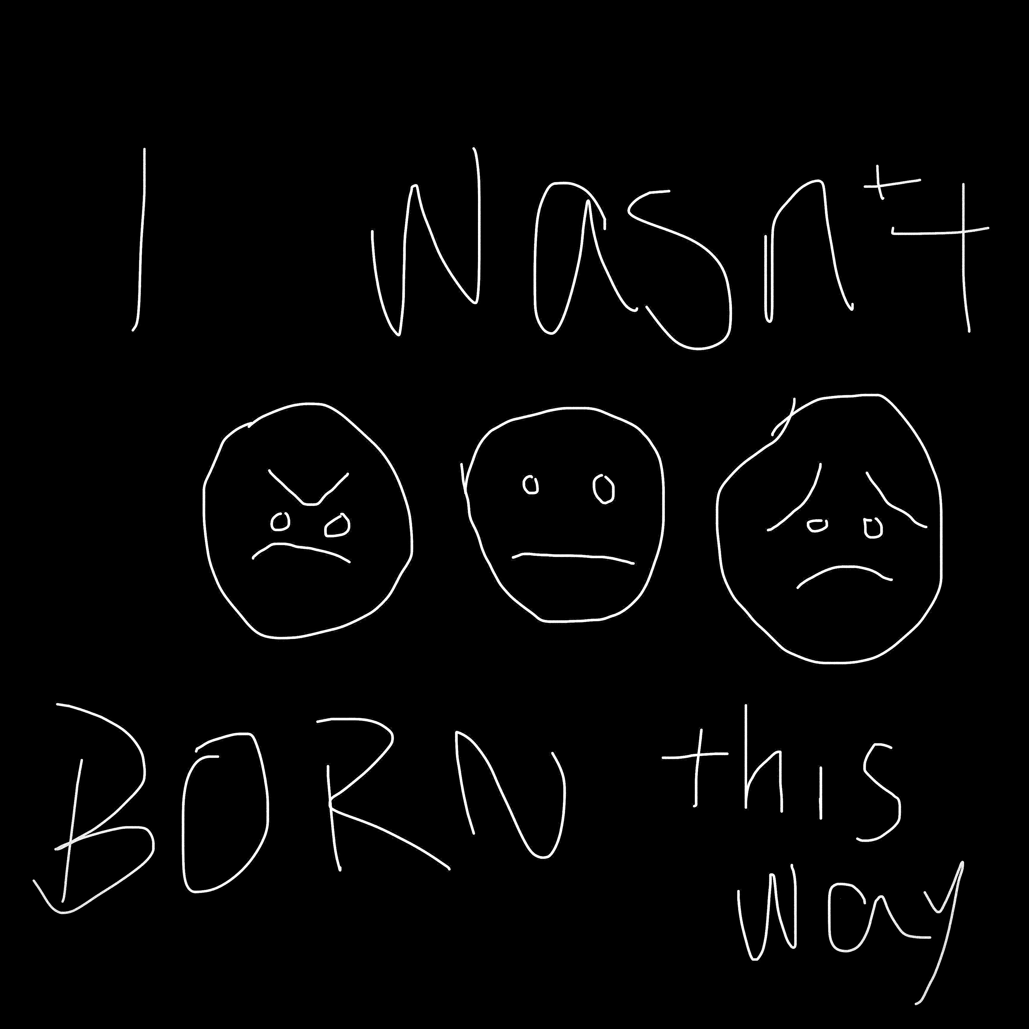 I wasn't BORN this way by JV cover art