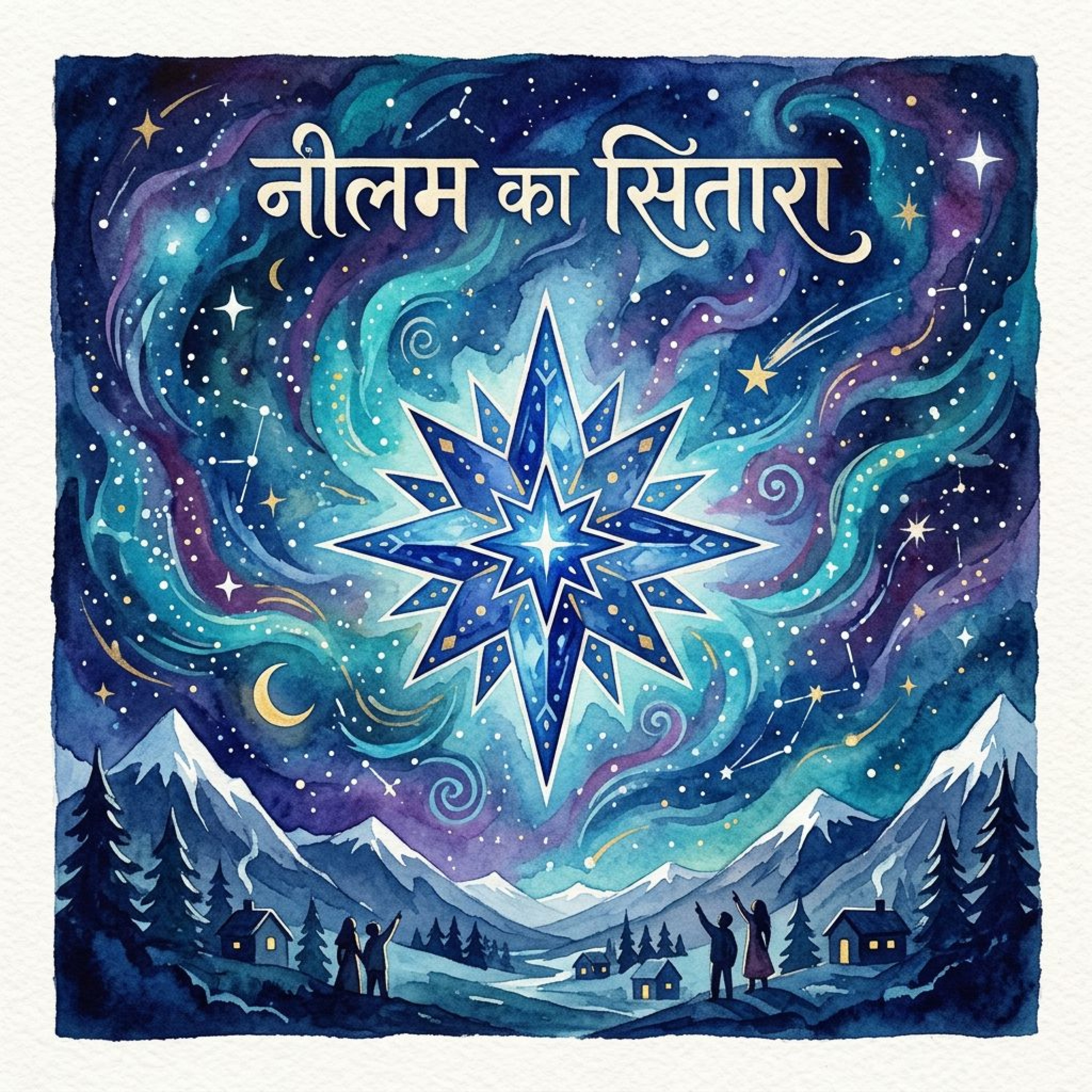 नीलम का सितारा by Vane Riot cover art