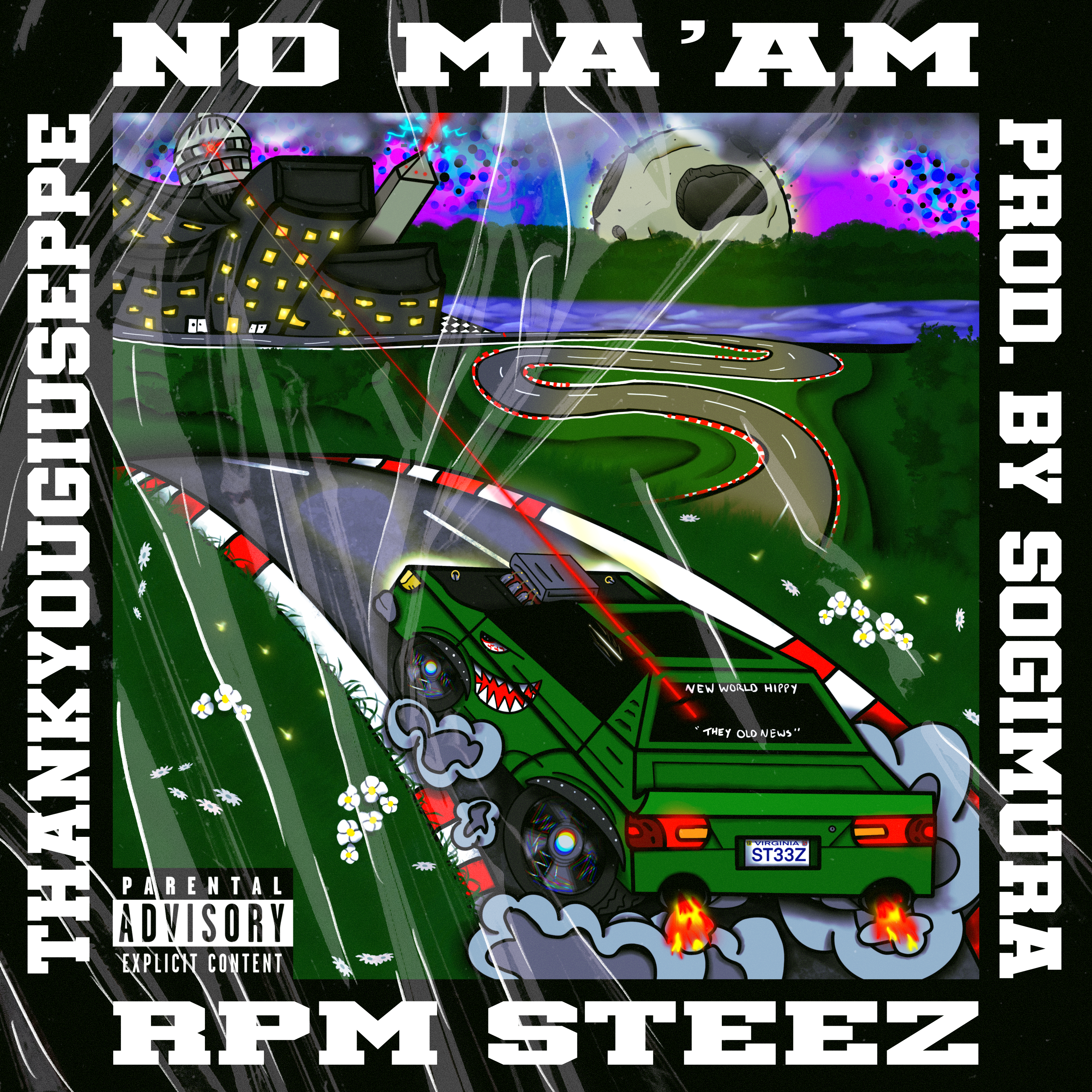 No Ma’am by RPM STEEZ cover art