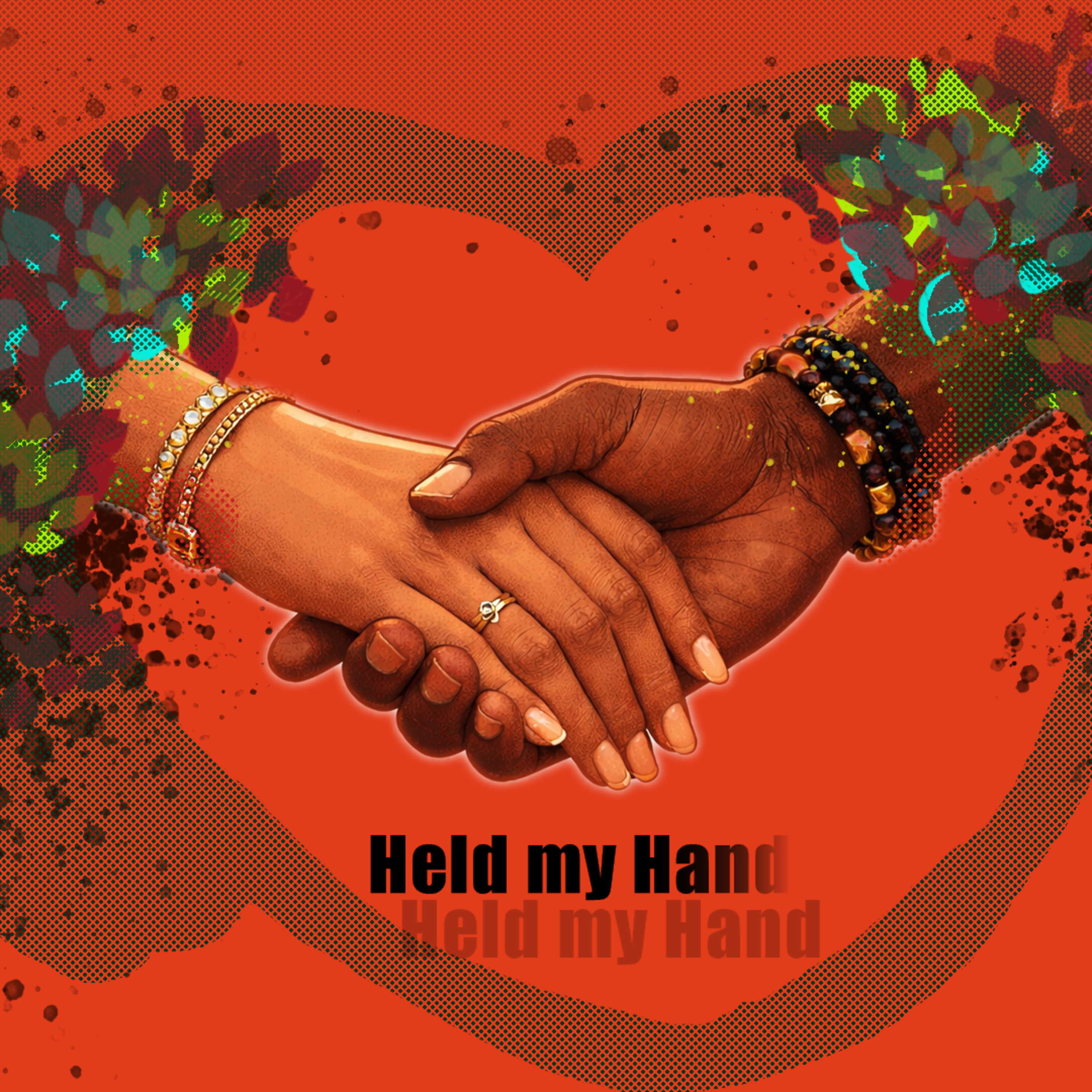 Held my Hand artwork