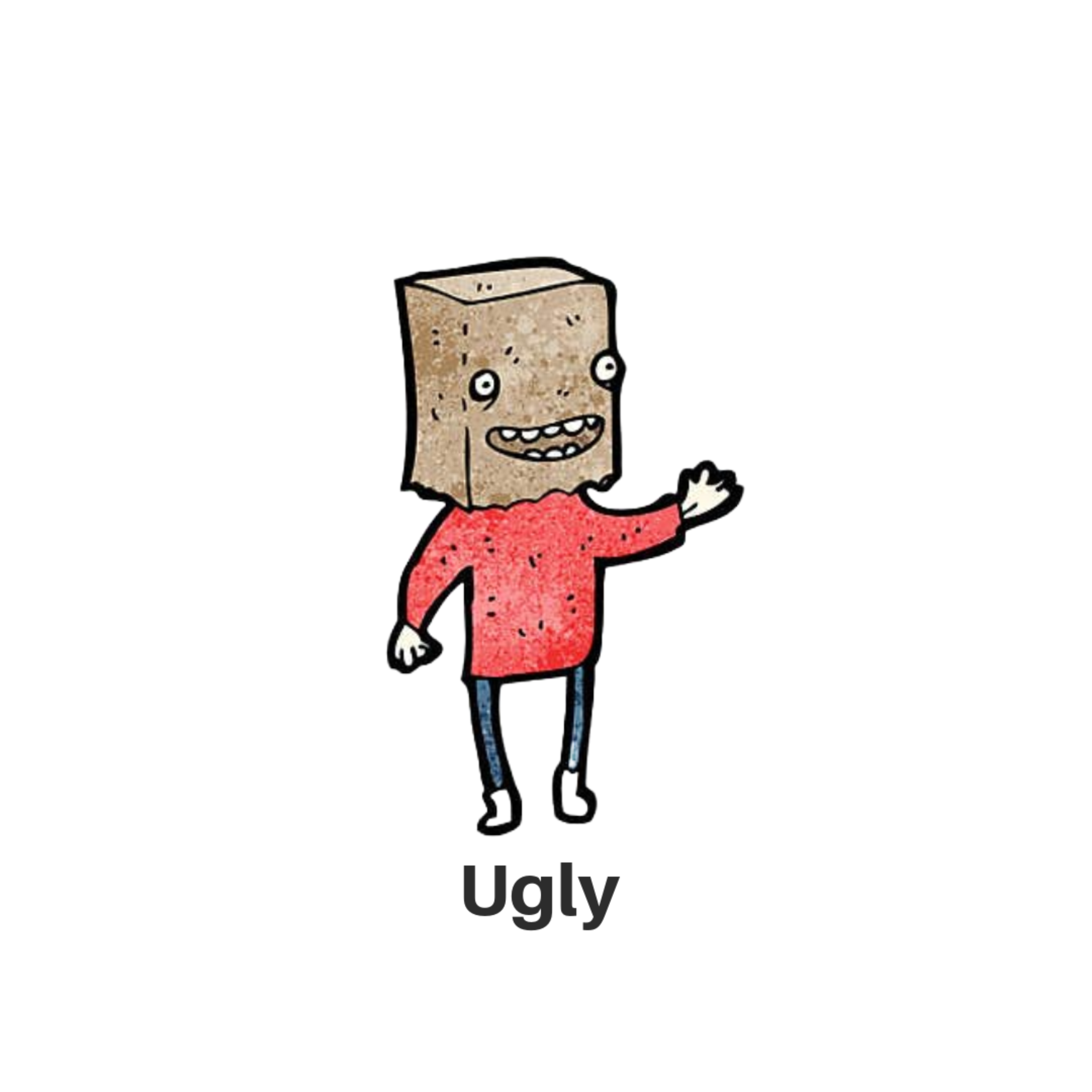 ugly. artwork