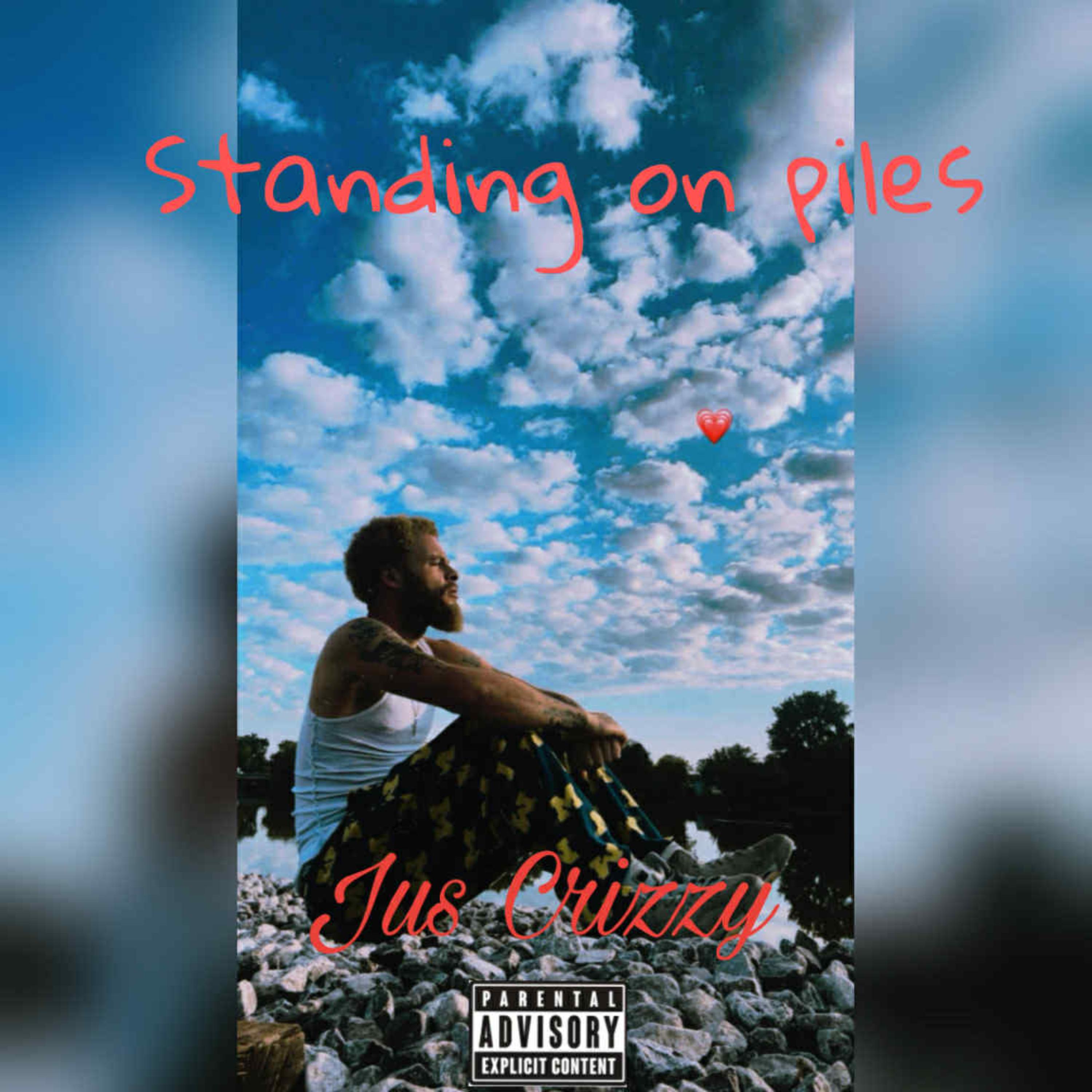 Standing on piles artwork