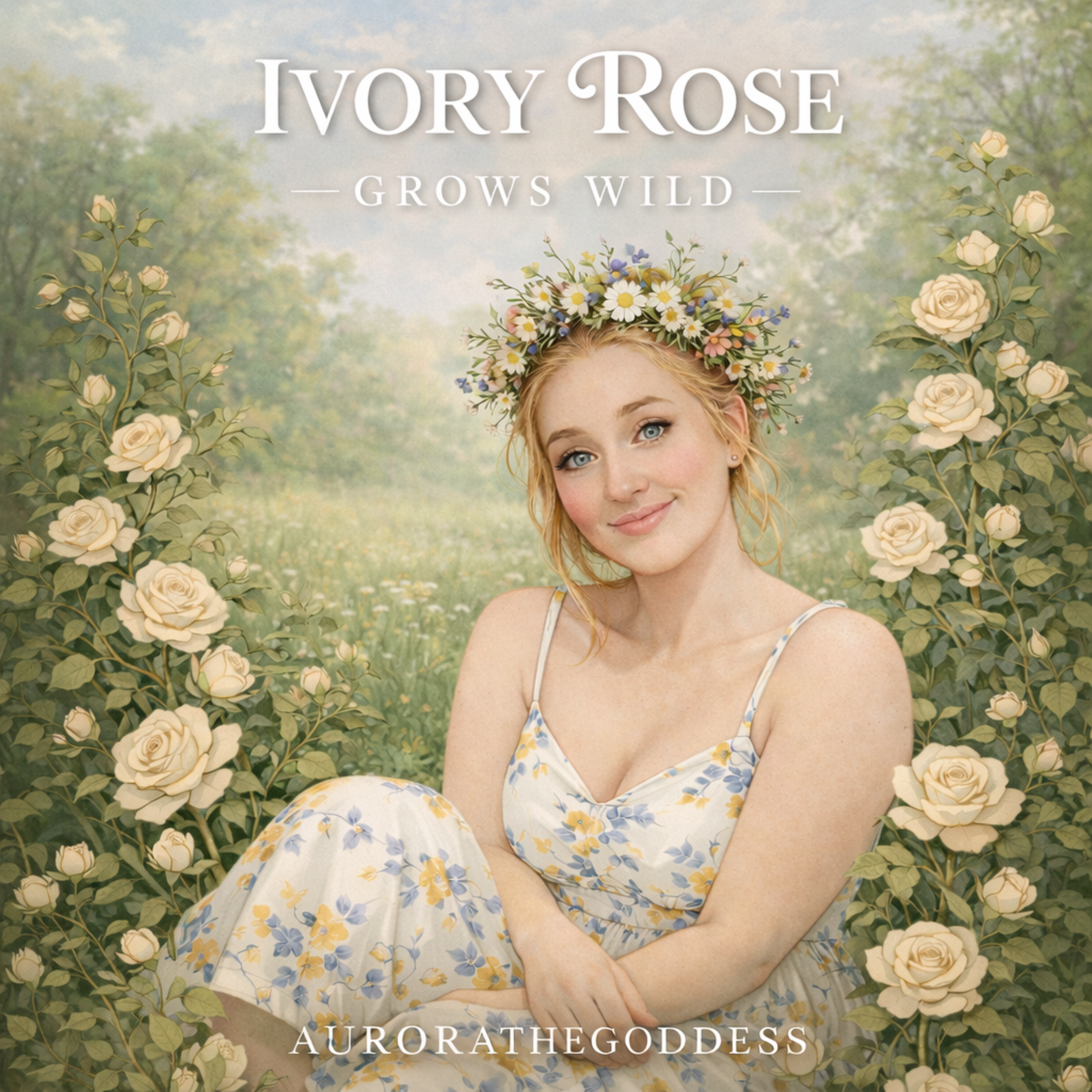 Ivory Rose Grows Wild artwork