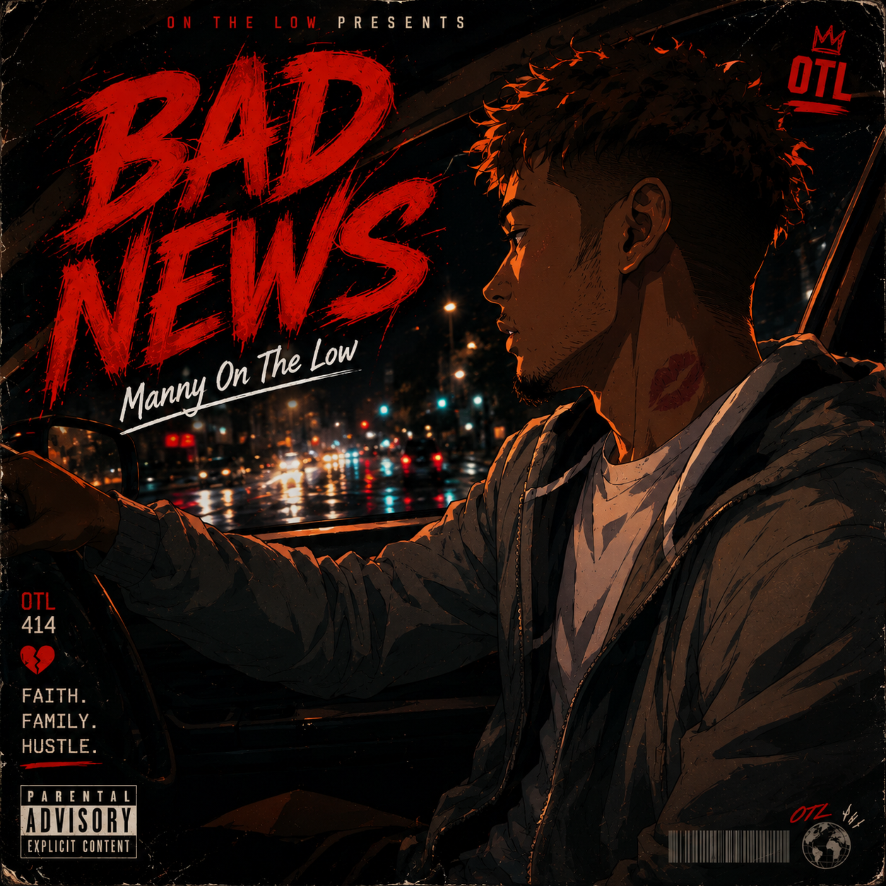 BAD NEWS by Manny On The Low cover art