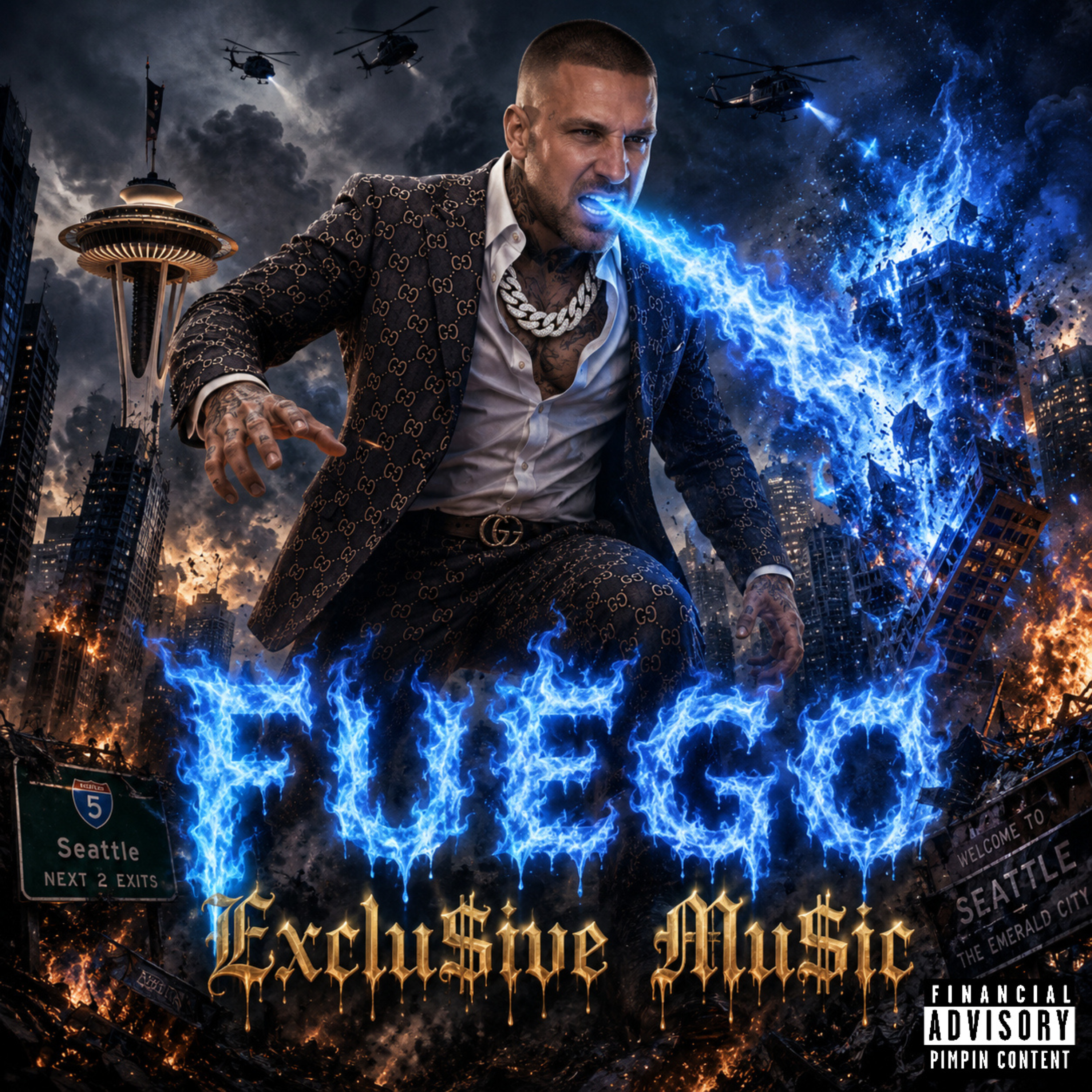 Fuego by Exclu$ive Mu$ic cover art