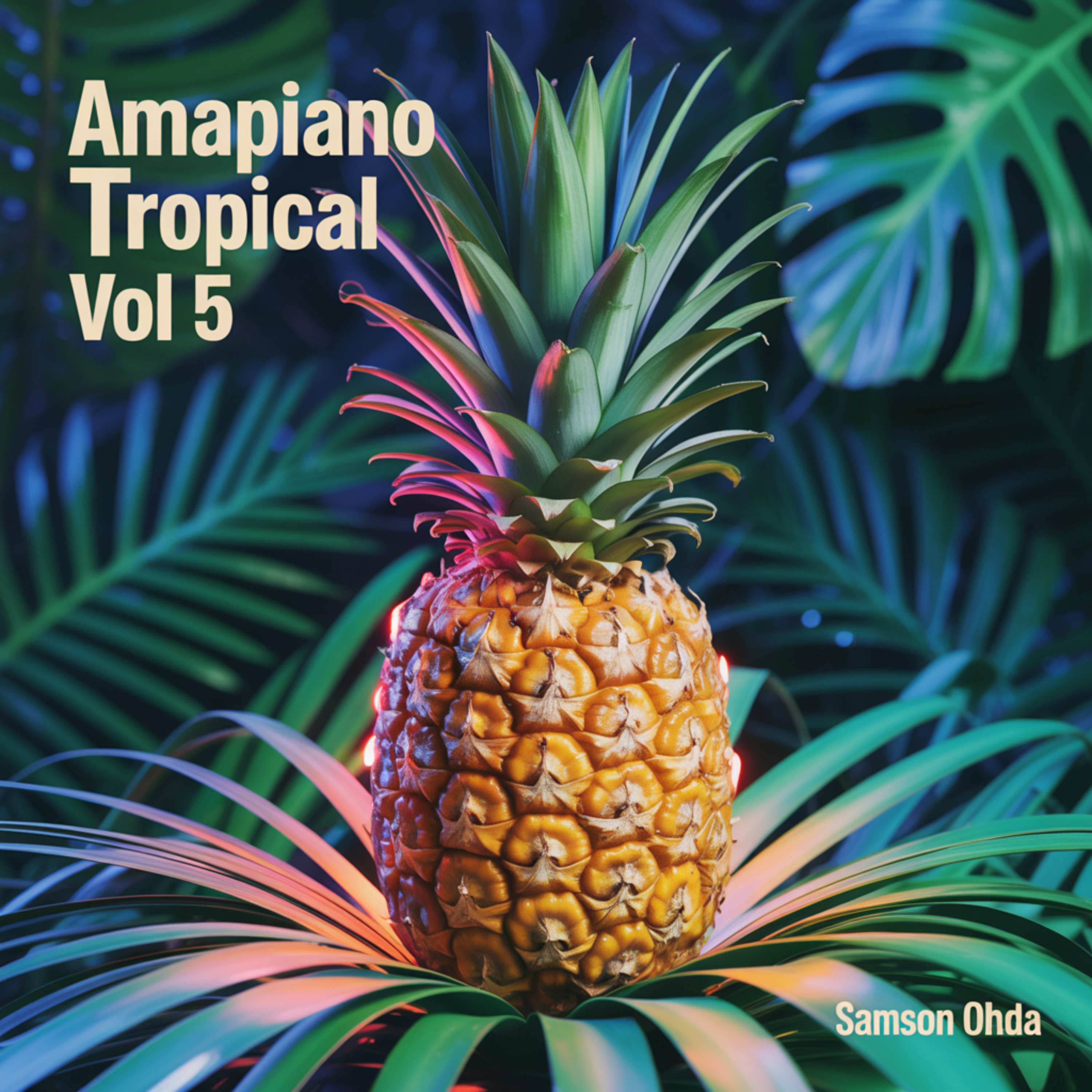 Amapiano Tropical Vol 5 Album artwork