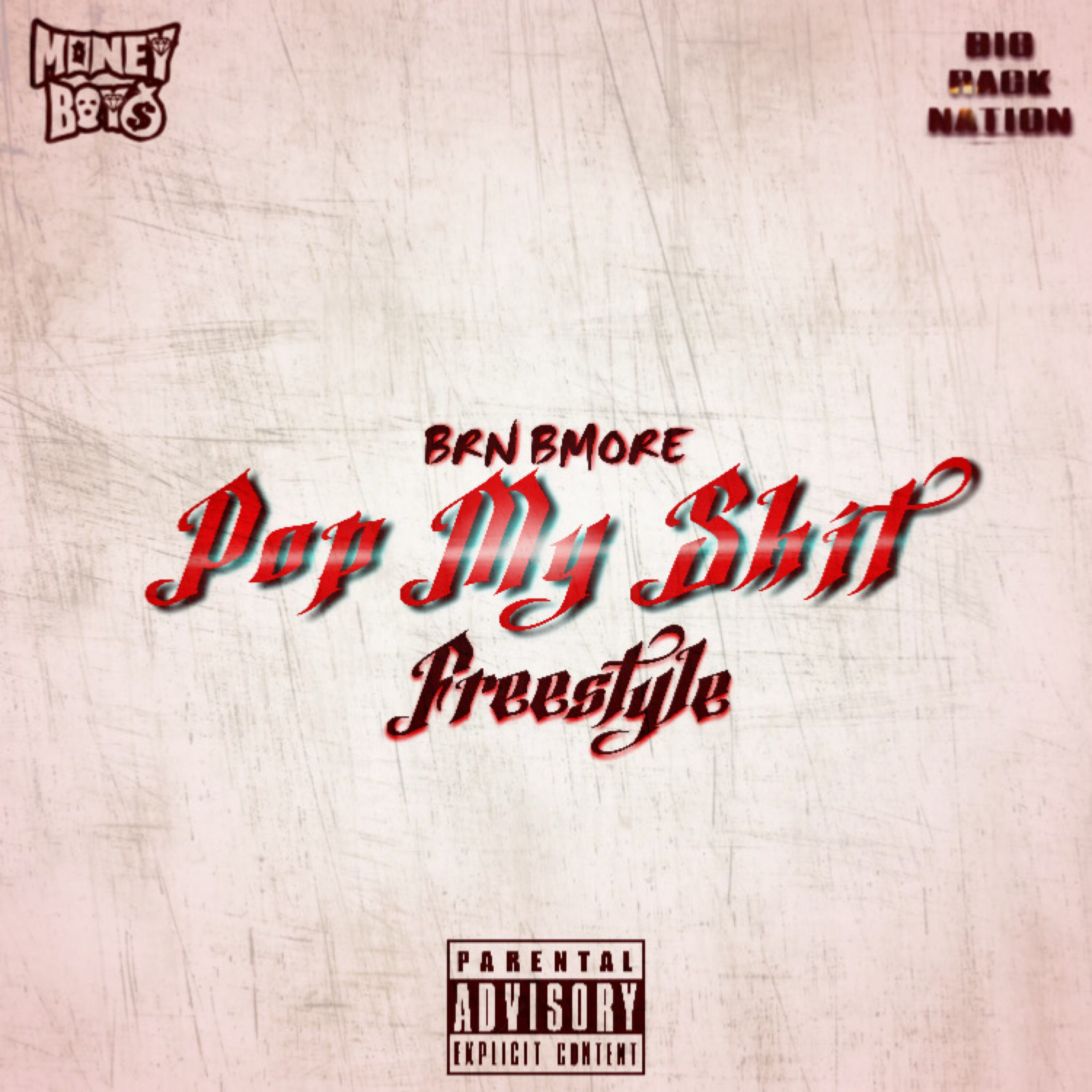 Pop My Shit Freestyle artwork