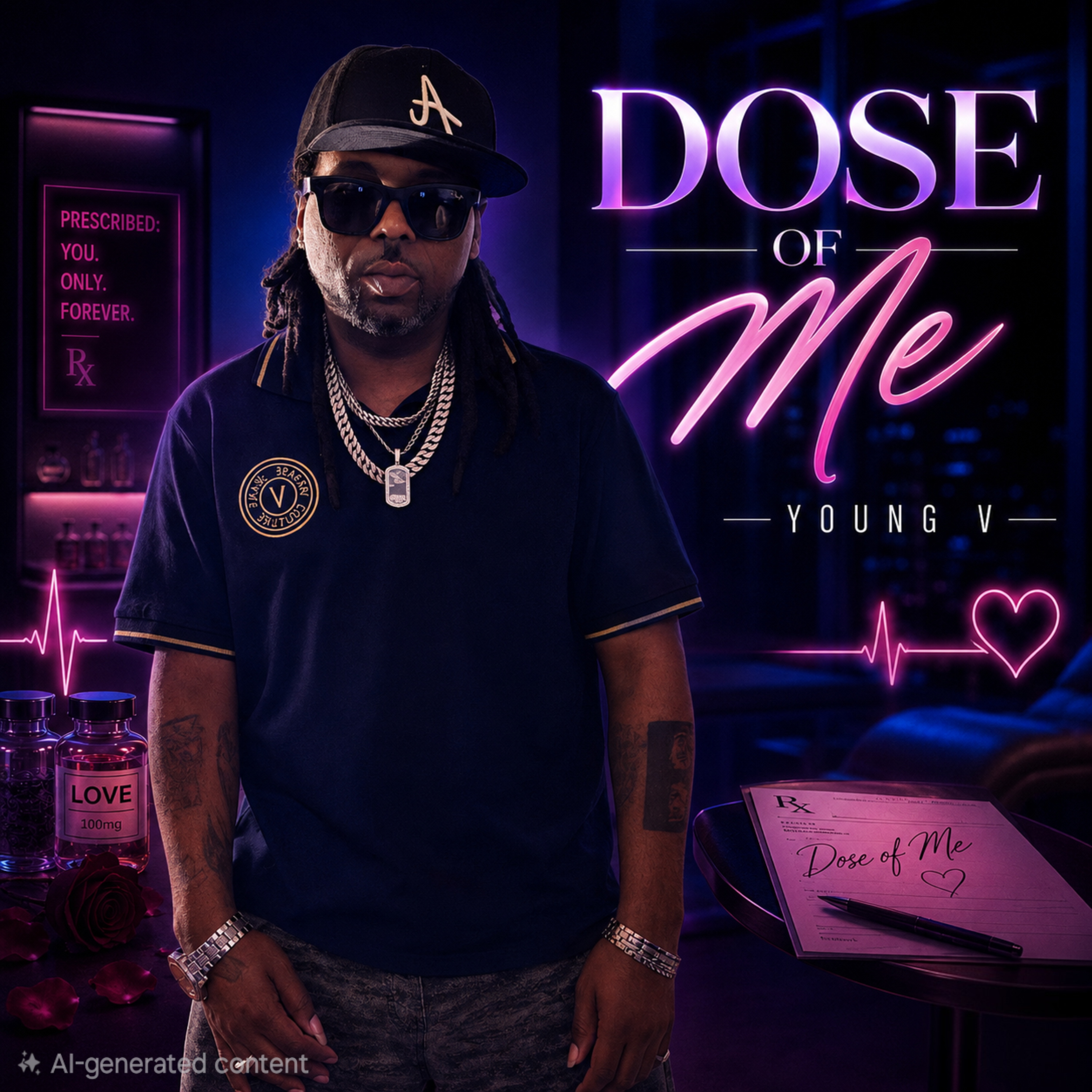 Dose of Me by Young V. cover art