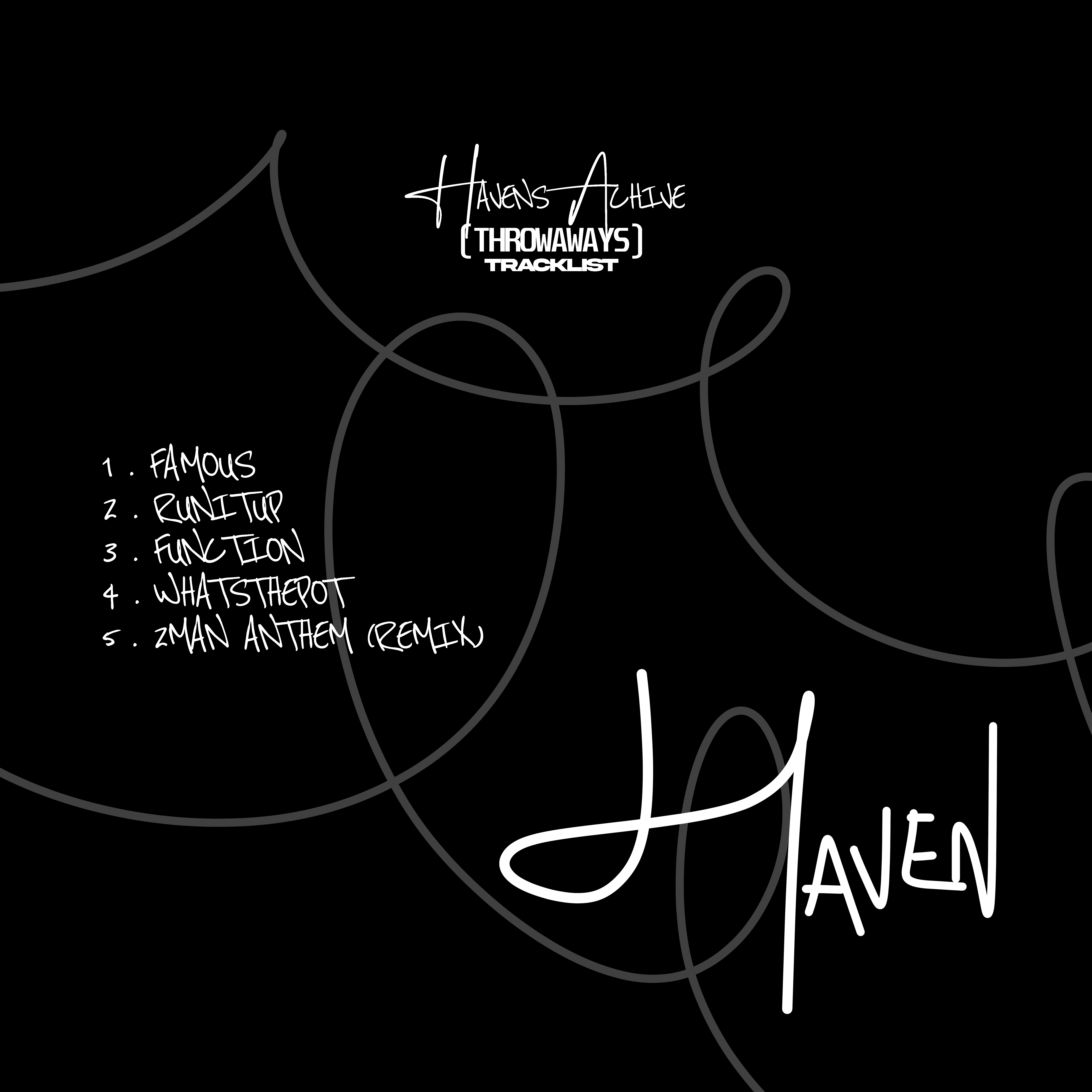 haven’s archive. (throwaways) artwork