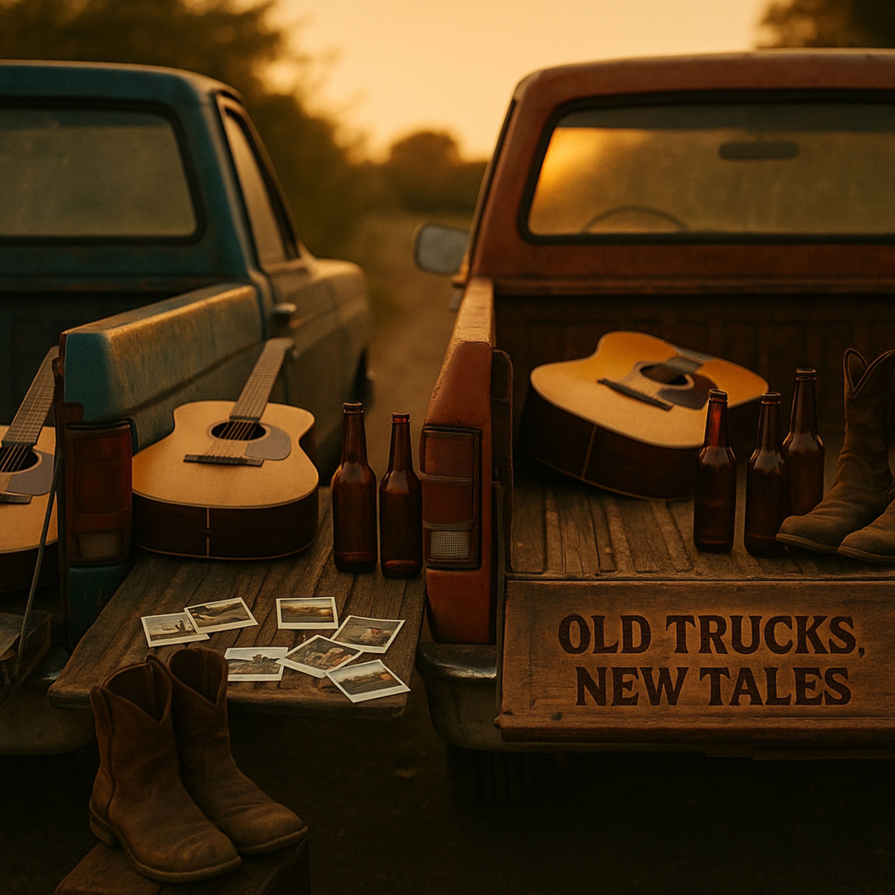 Old Trucks, New Tales artwork