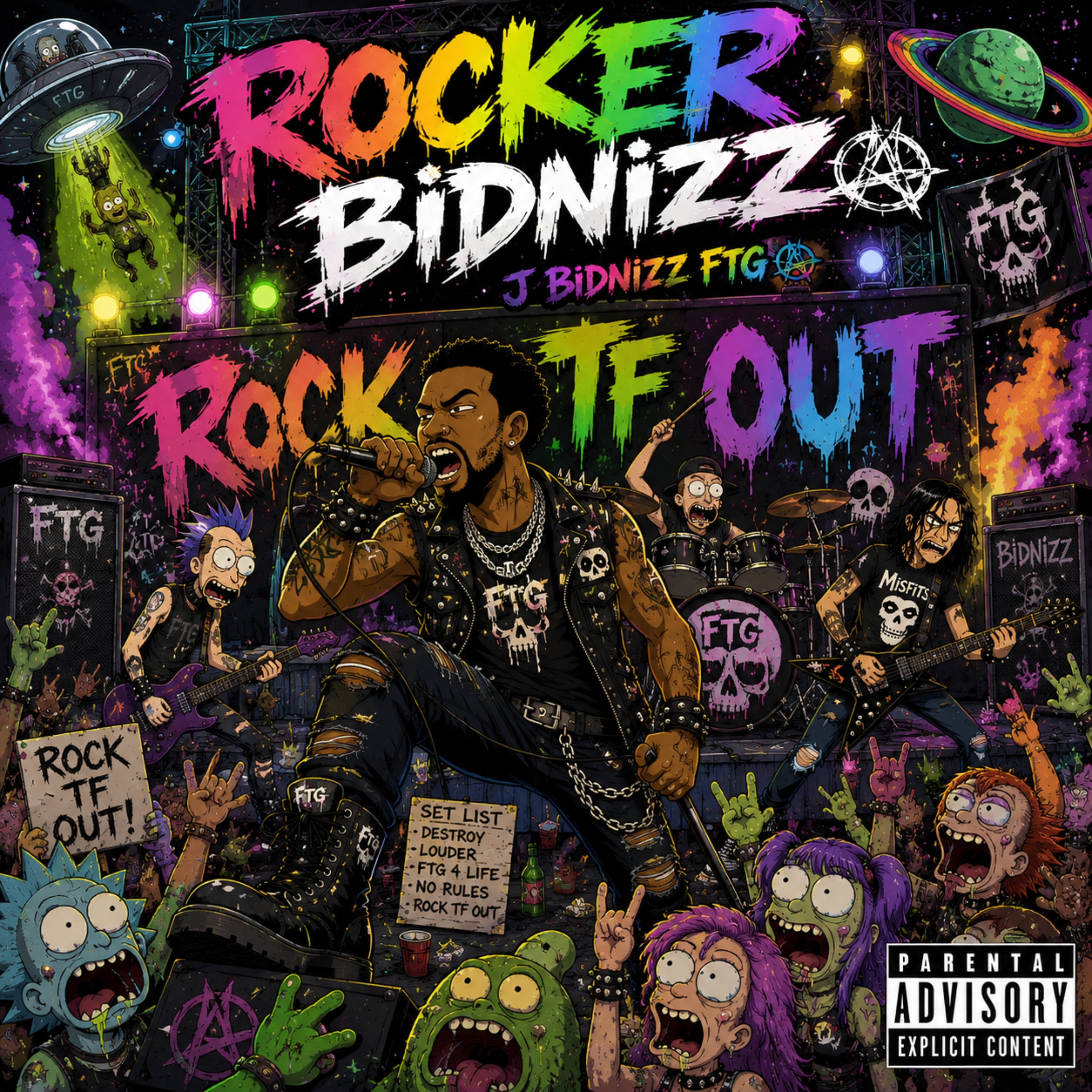 Rocker Bidnizz (ROCK TF OUT) by The Gooniis cover art