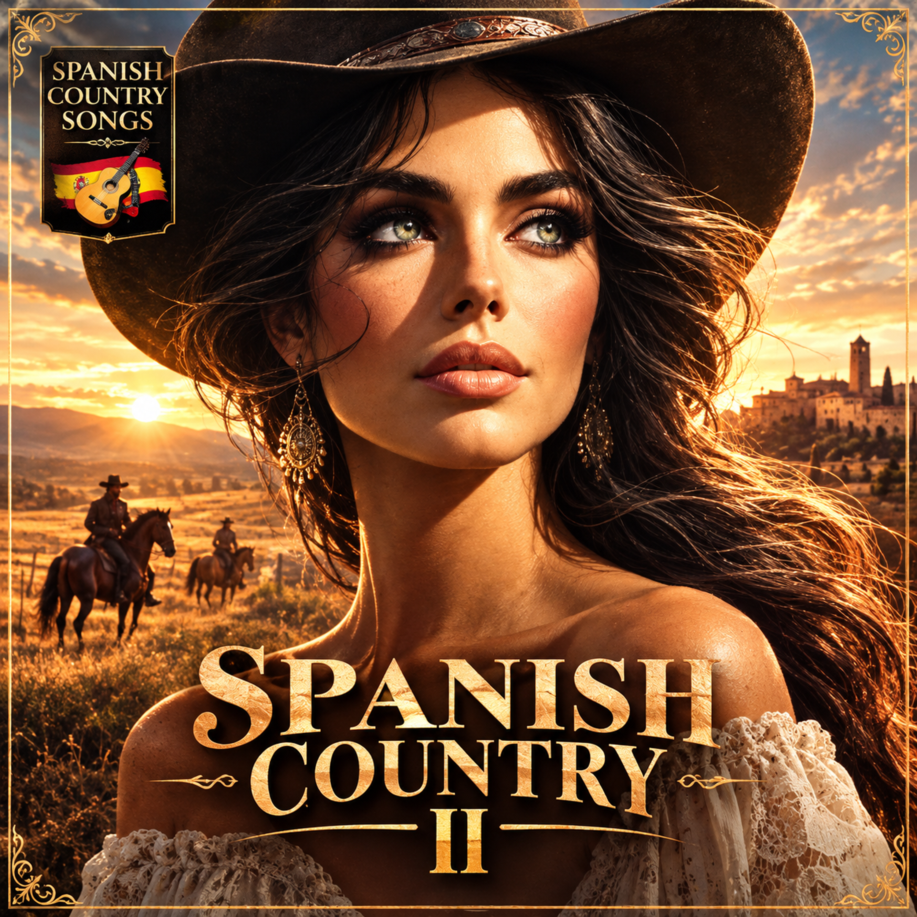 Spanish Country Songs by Cid Chase cover art