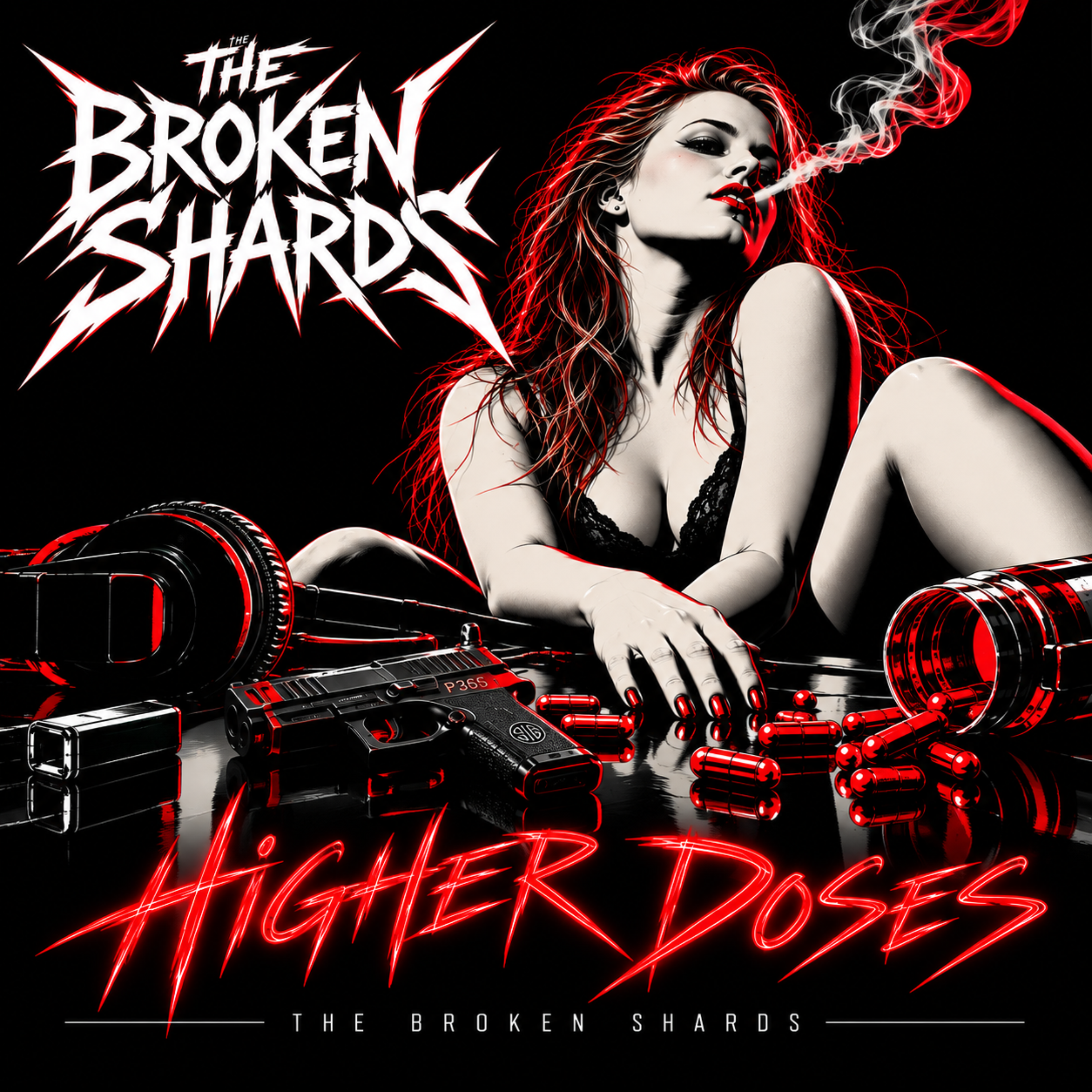 Higher Doses by The Broken Shards cover art