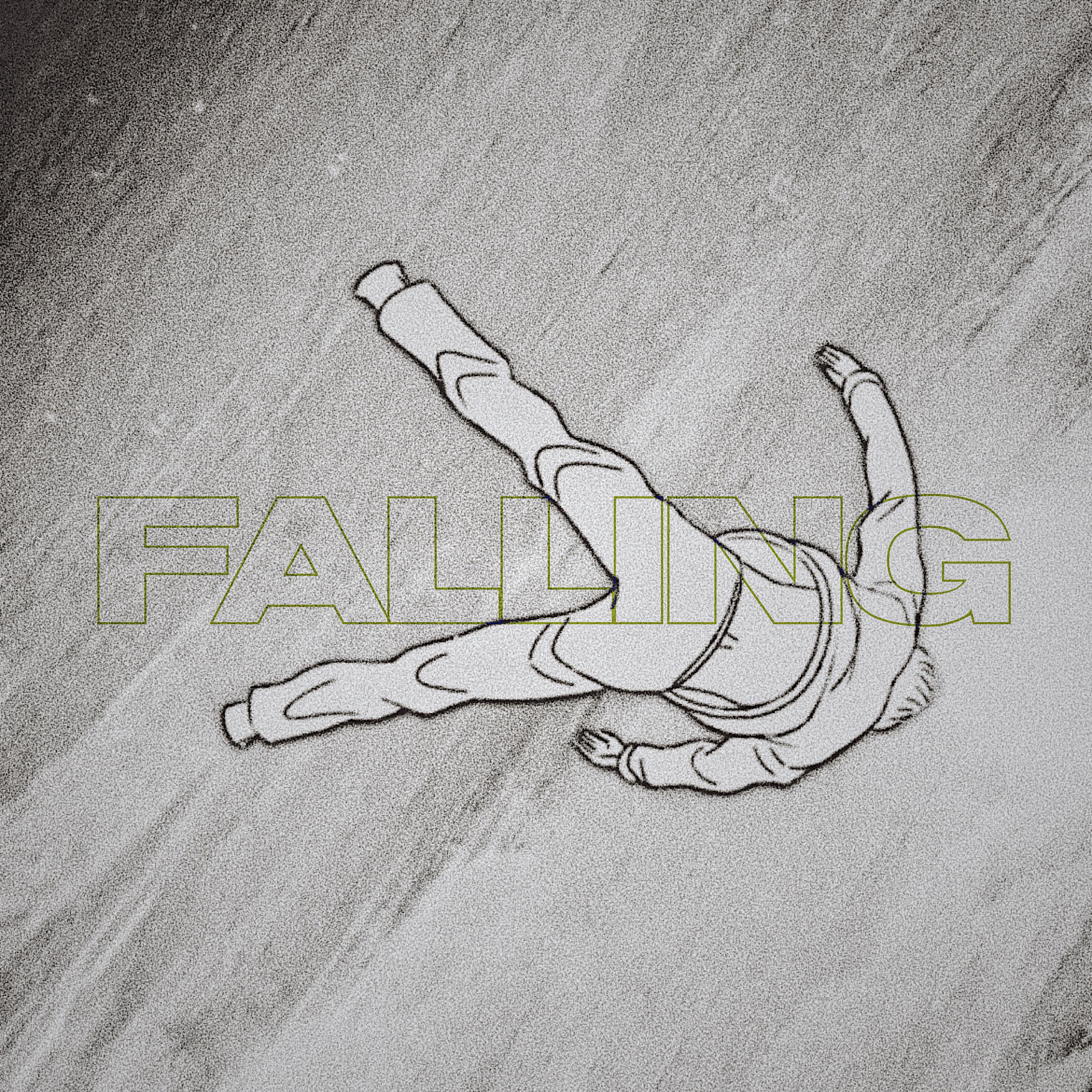 Falling artwork