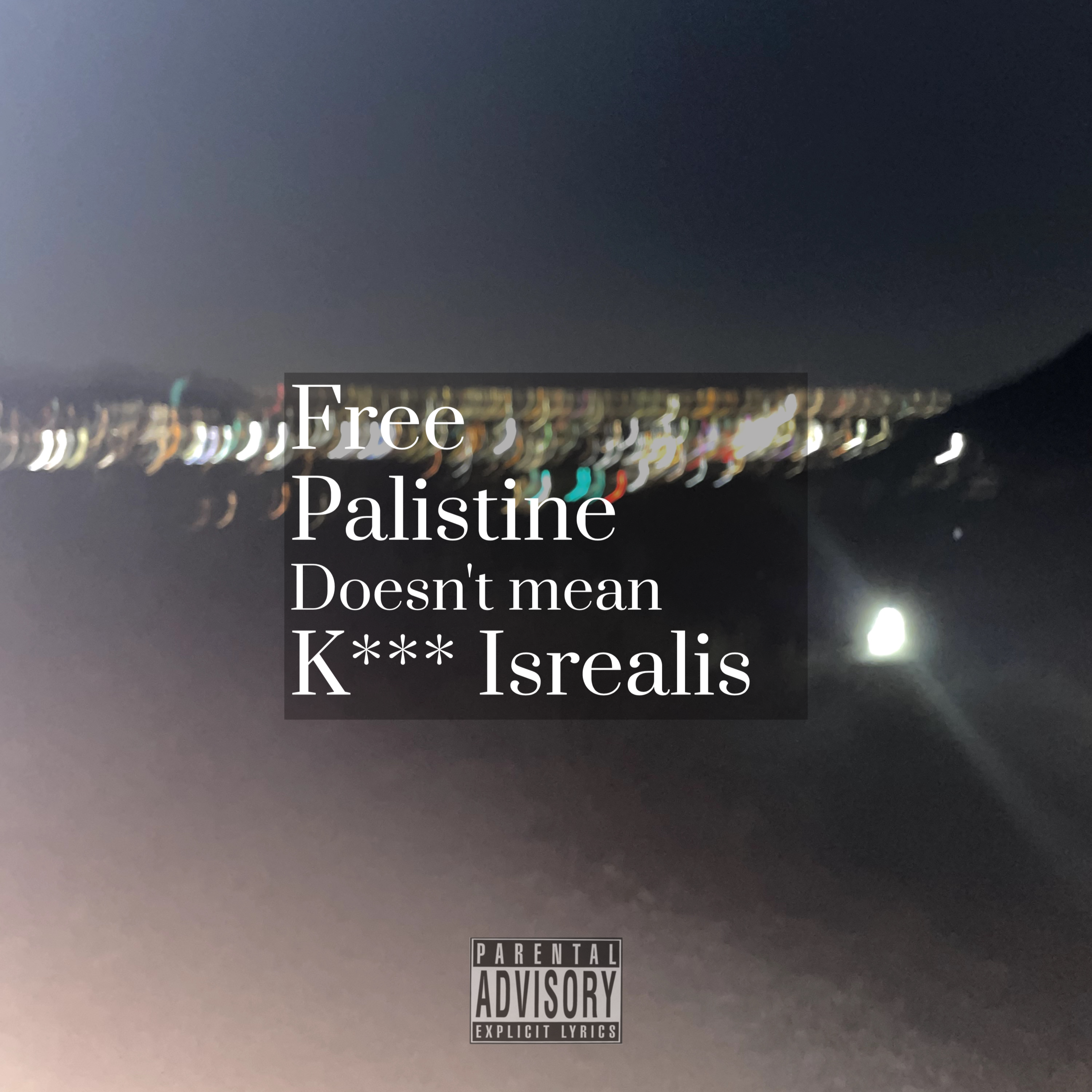 Free Palestine Doesn't Mean Hurt Israelis artwork