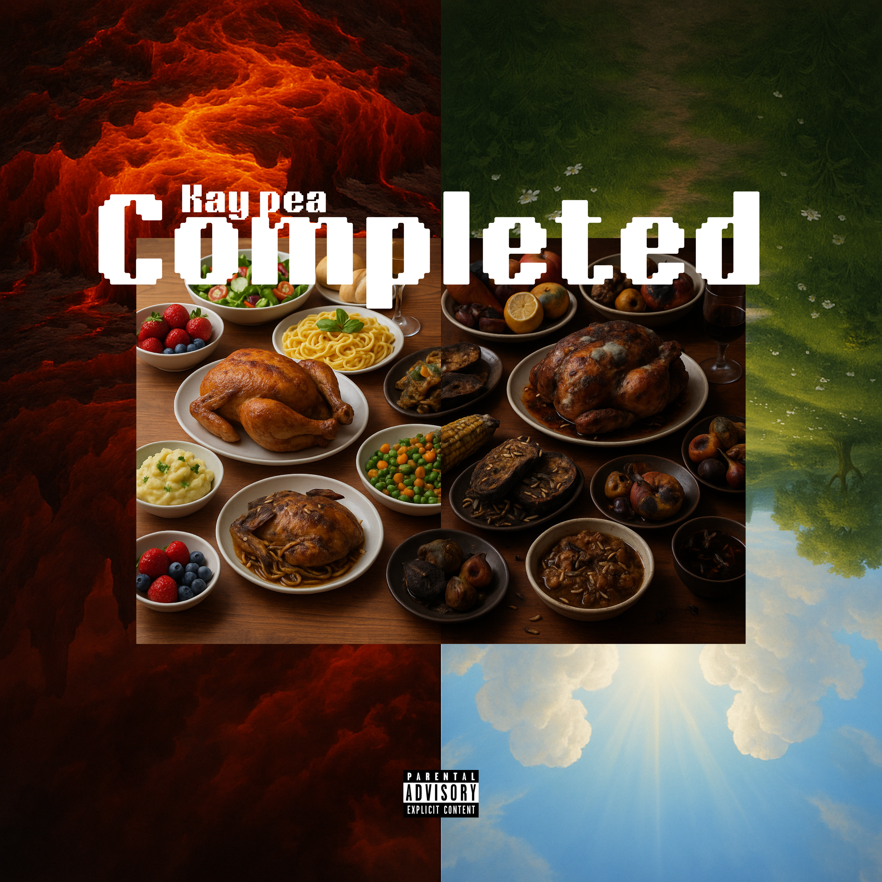 Completed artwork