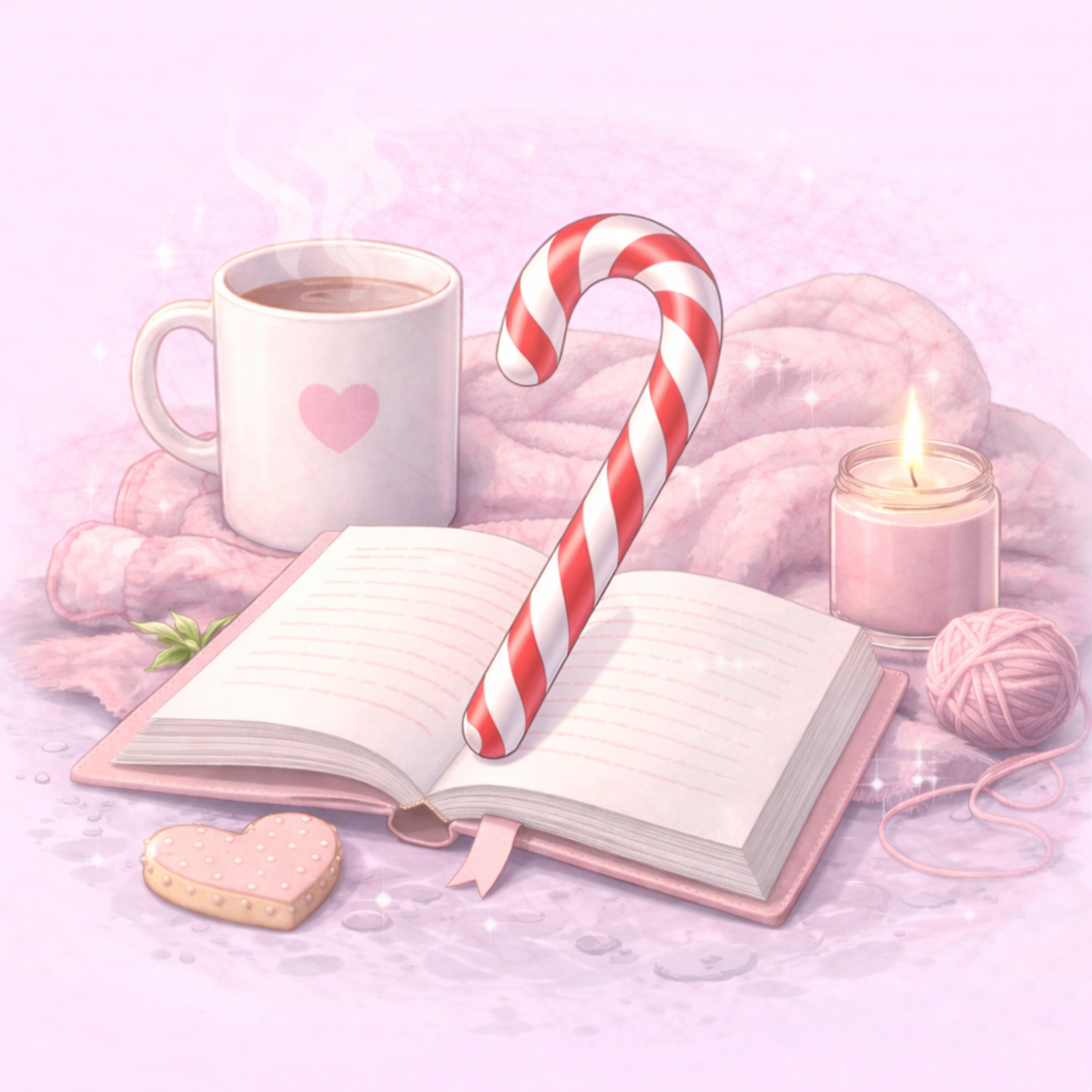 candy canes artwork