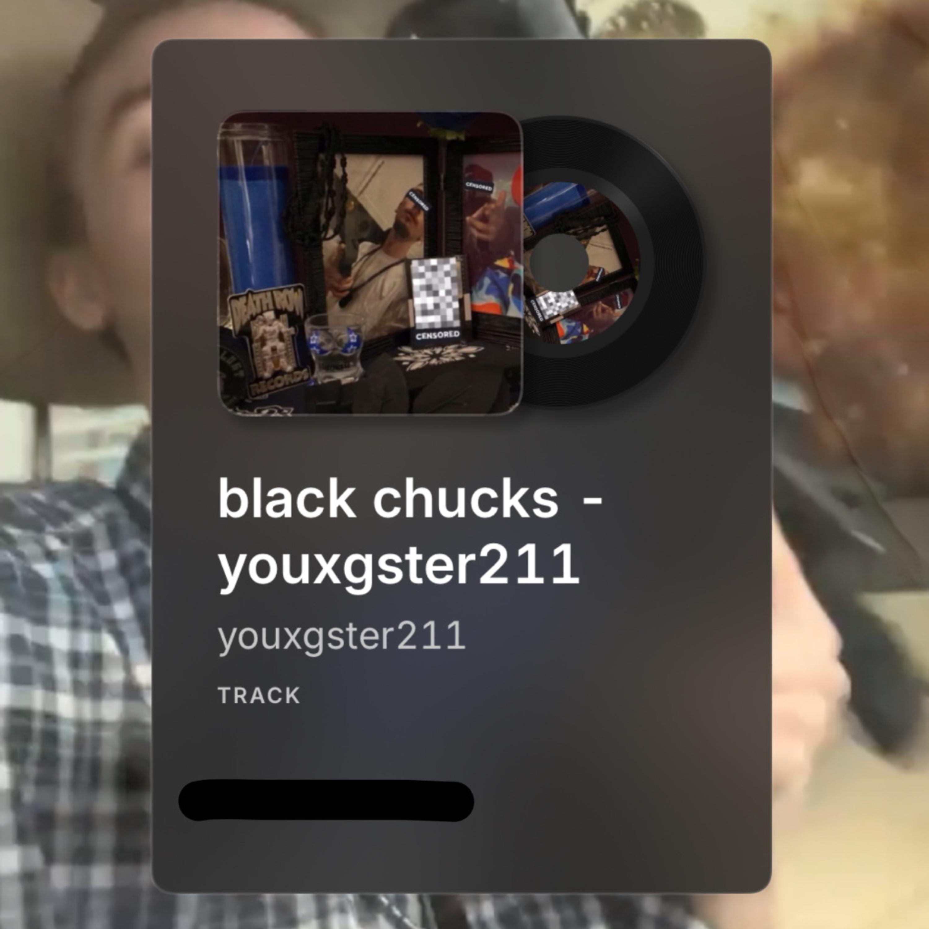 Black Chucks artwork
