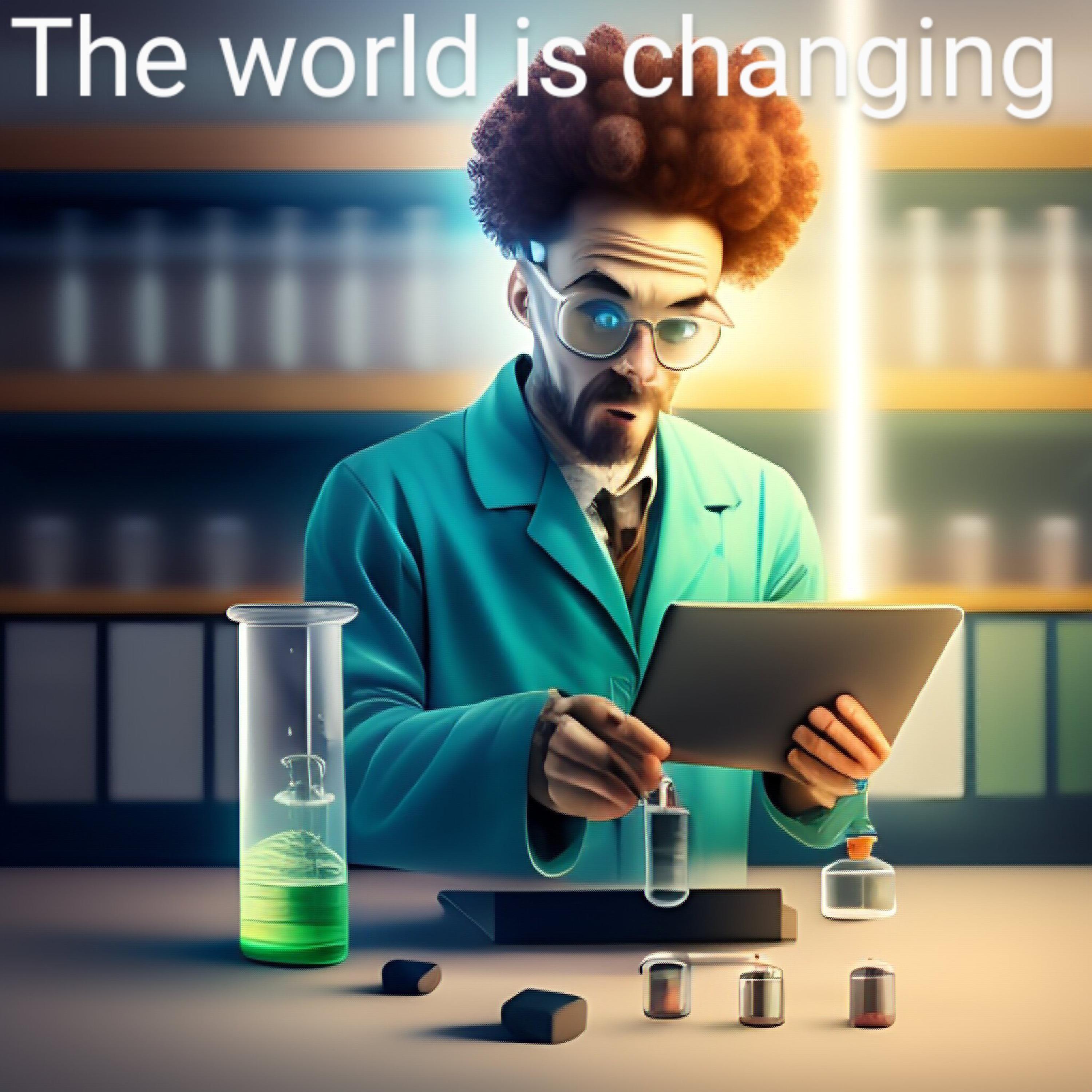 The World Is Changing artwork