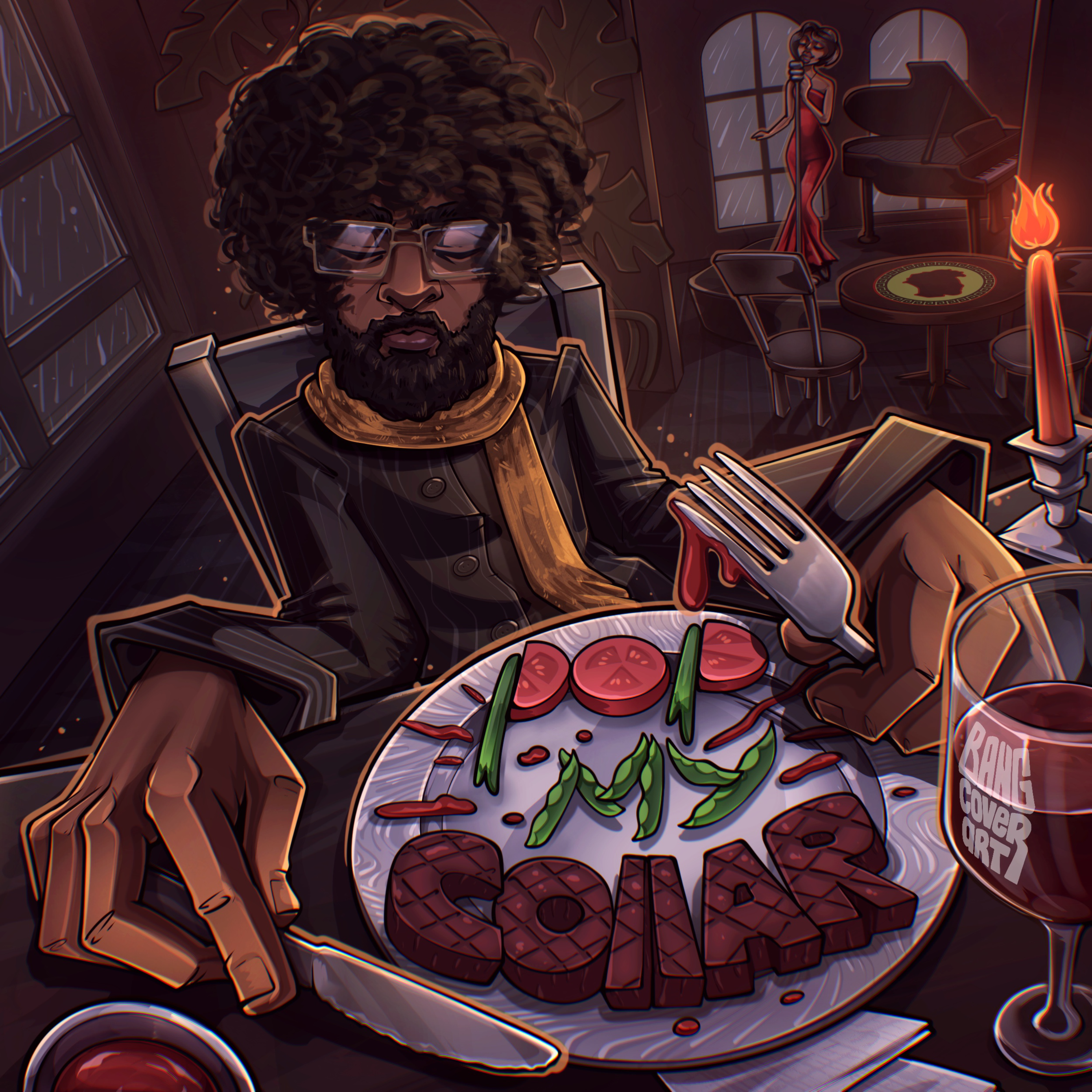 Pop my collar artwork