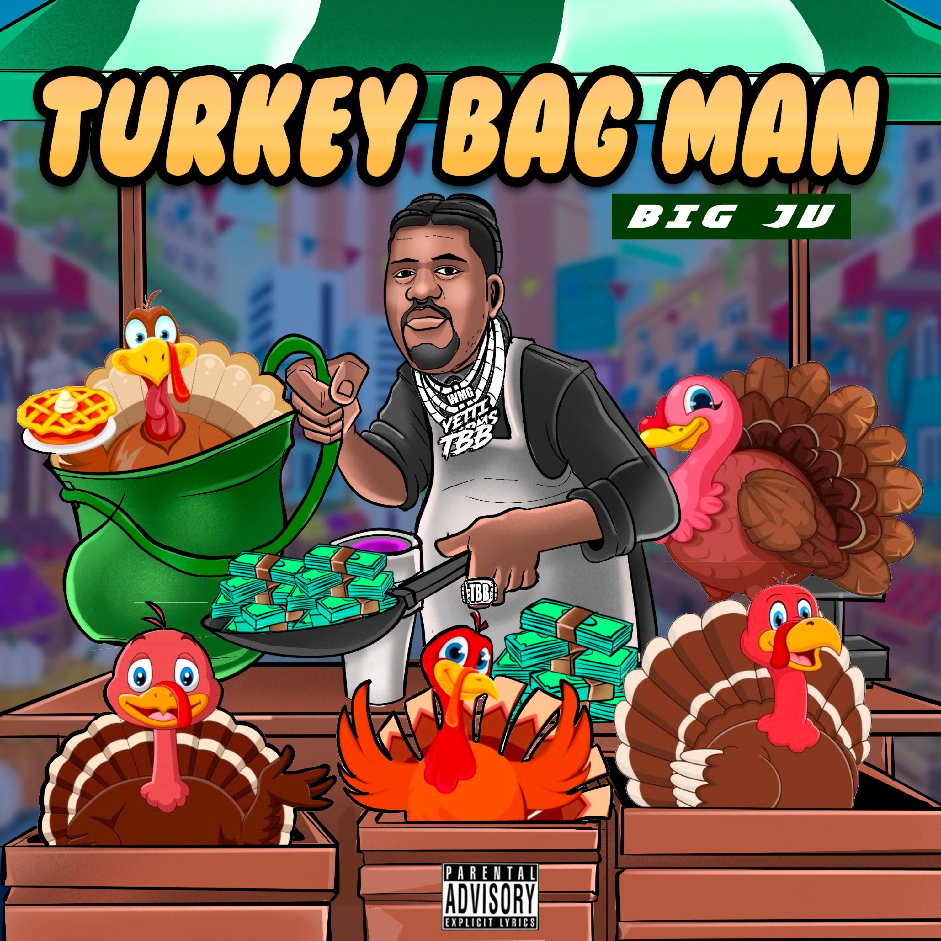 Turkey Bag Man artwork