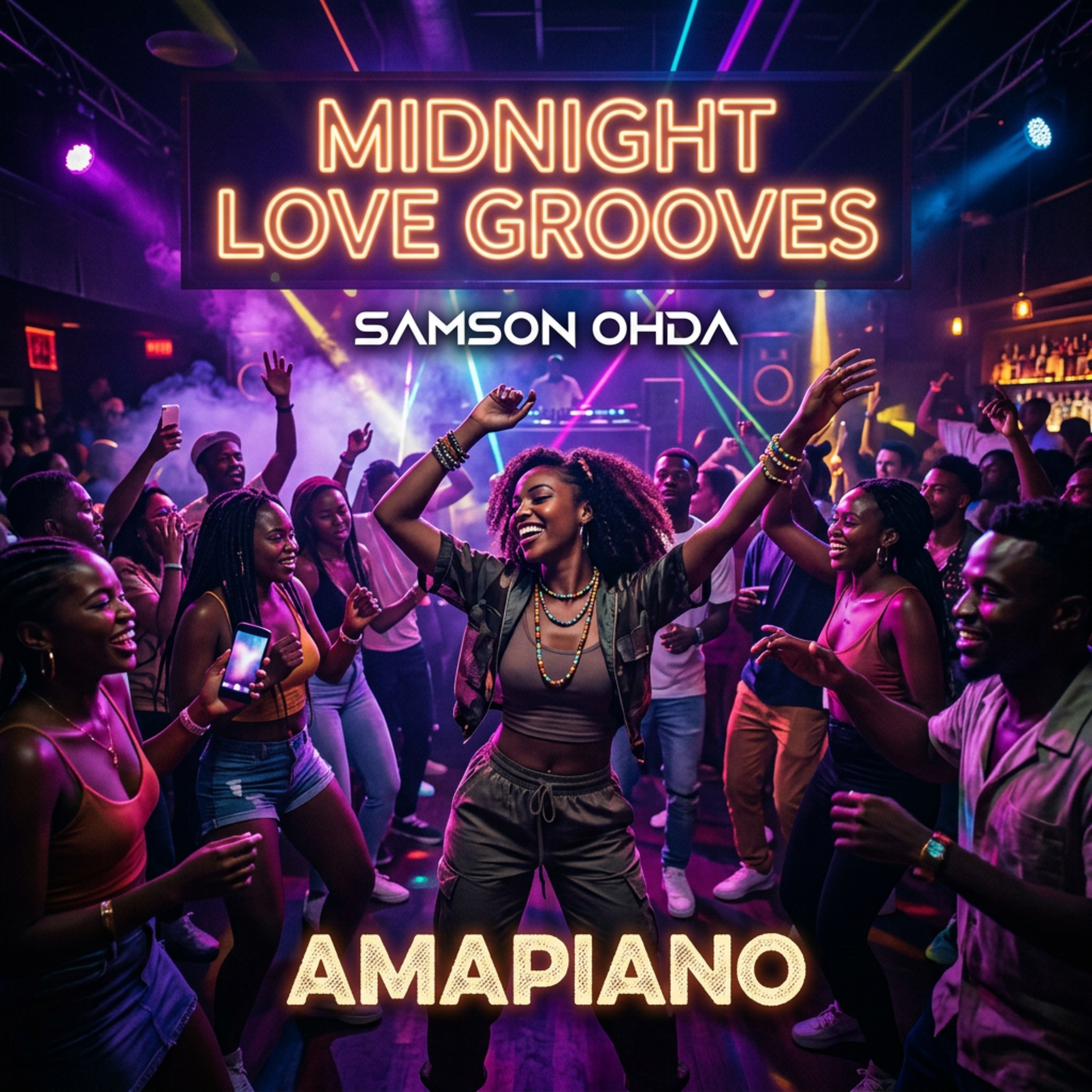 Midnight Love Grooves by Samson Ohda  cover art