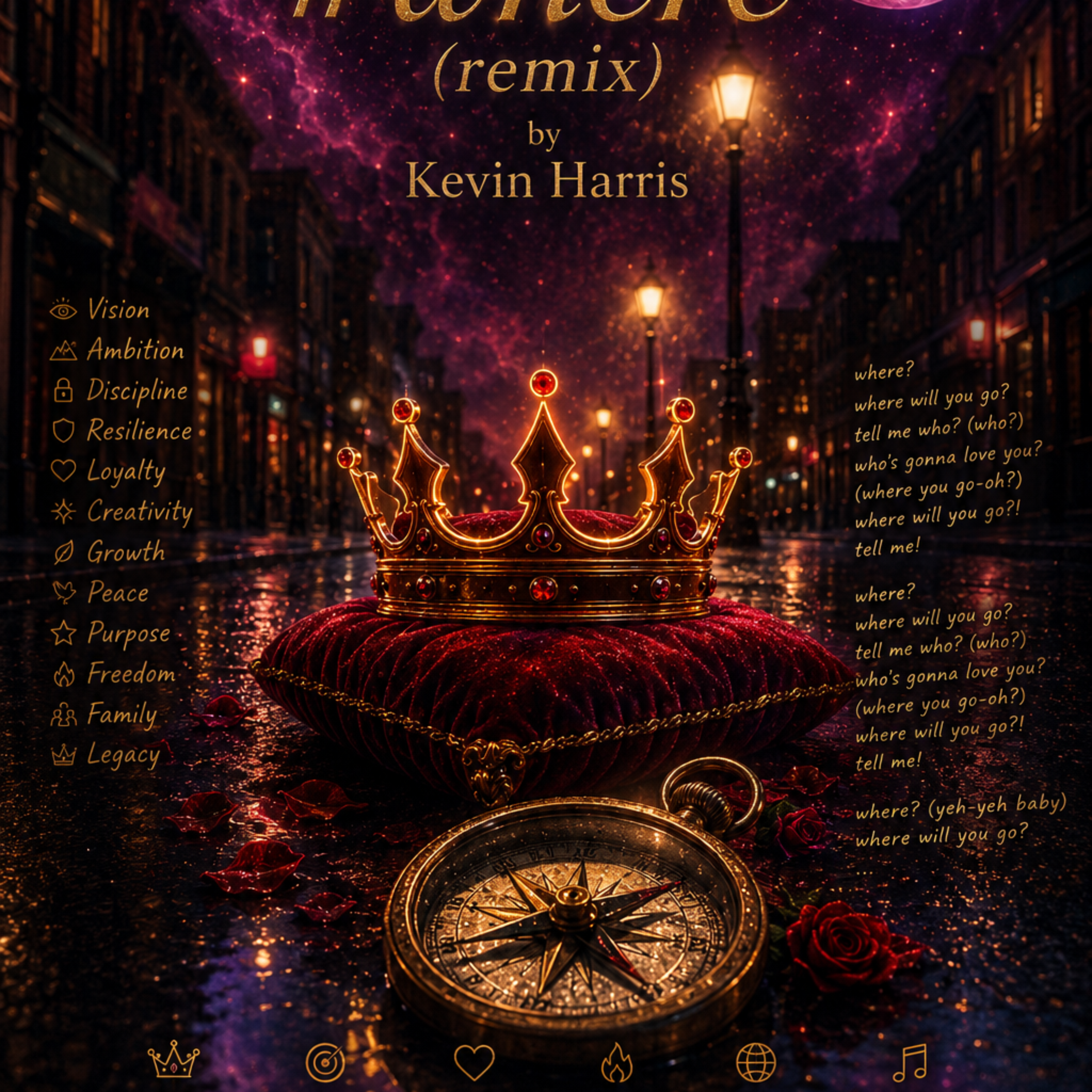 #where (remix) by Kevin 'CaVeMaN' Harris cover art