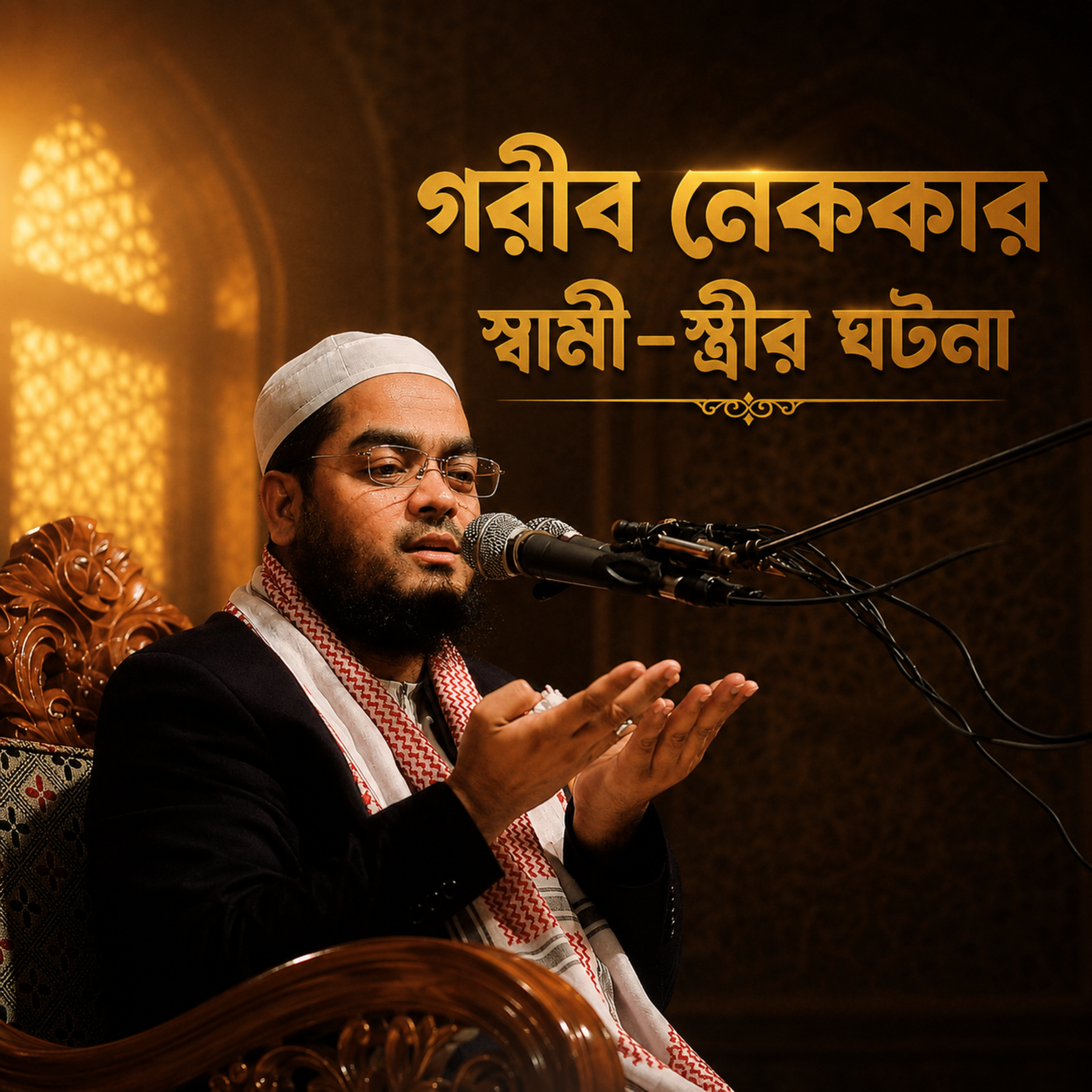 গরীব নেককার স্বামী-স্ত্রীর ঘটনা (Gorib Sami Strir Gotona) by Hafizur Rahman Siddique cover art