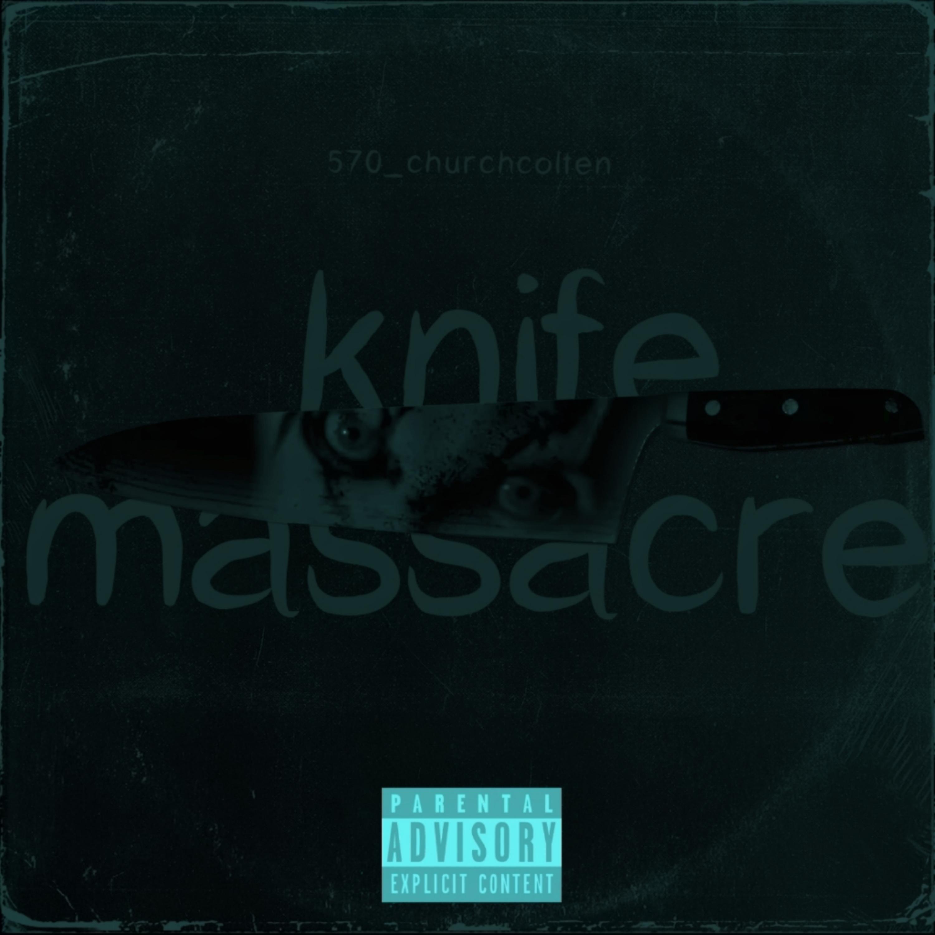 knife massacre artwork