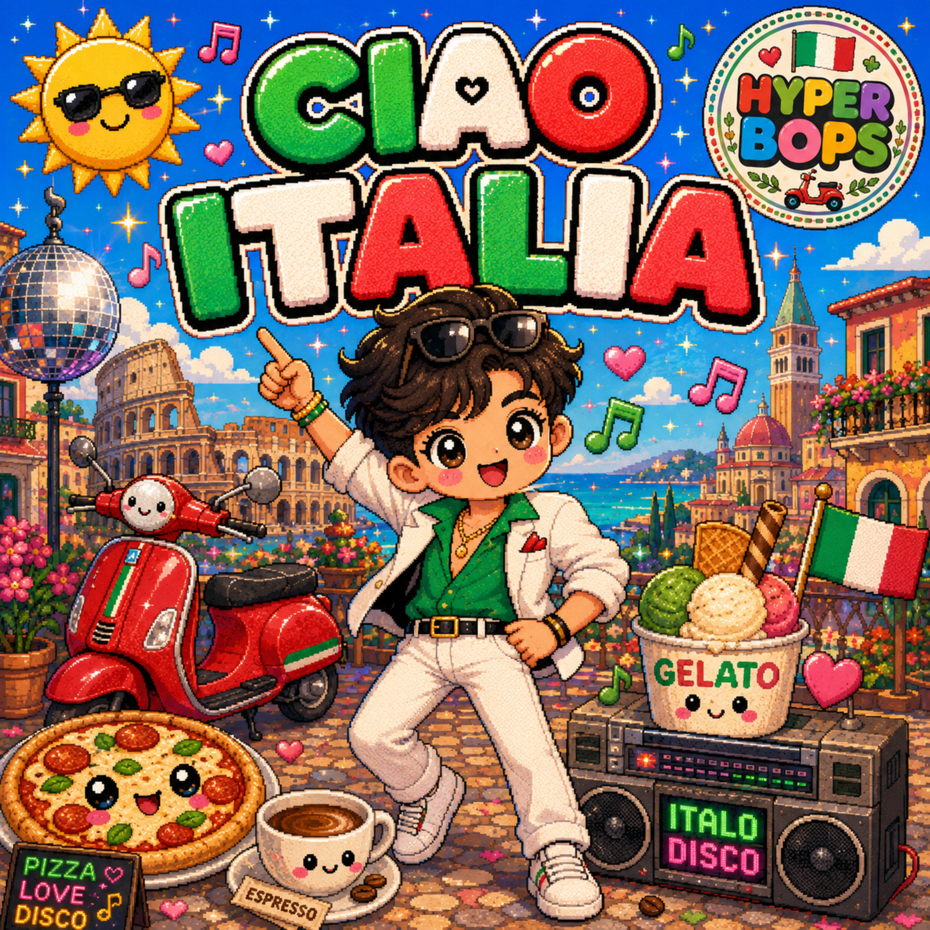 CIAO ITALIA by Hyper Bops cover art