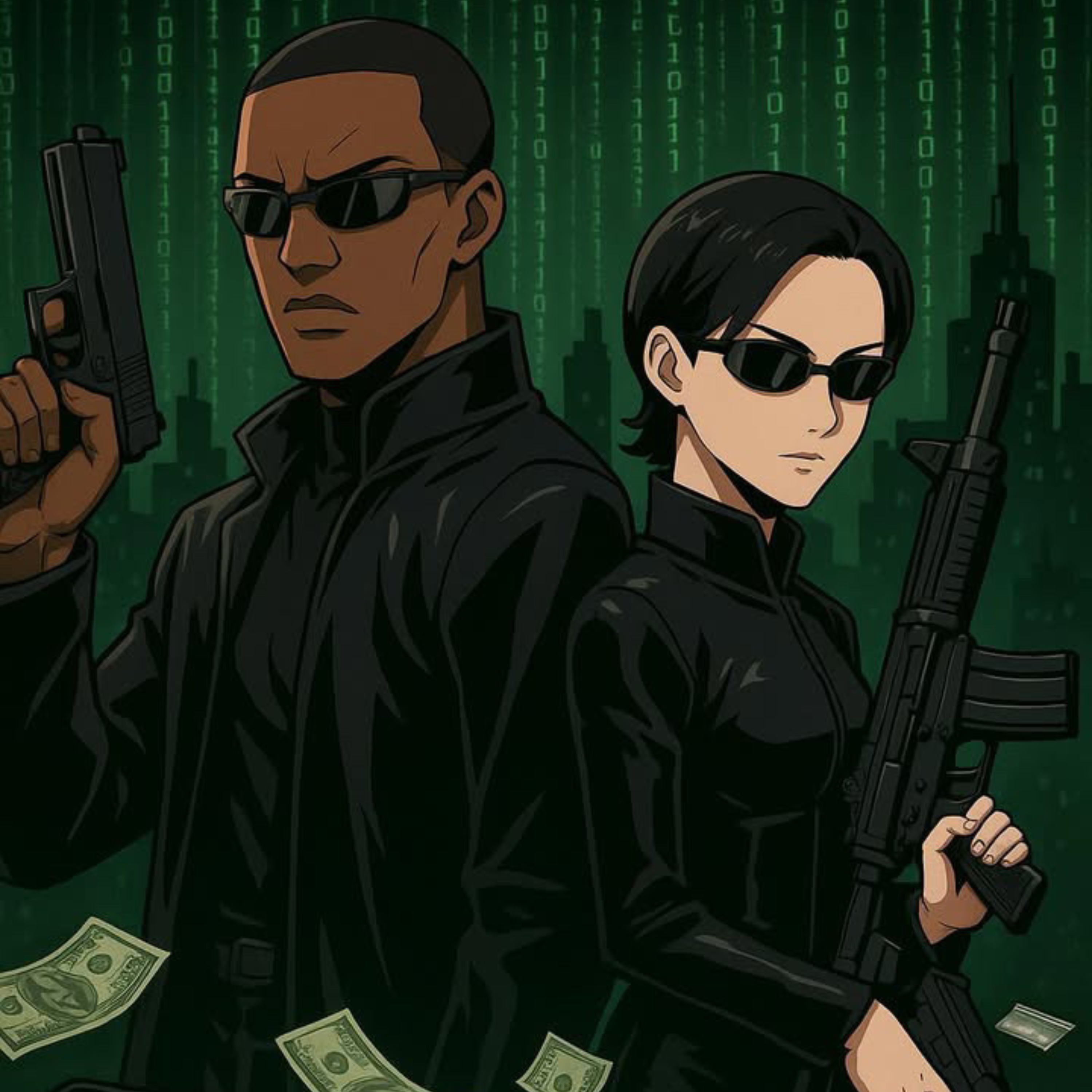 Matrix artwork