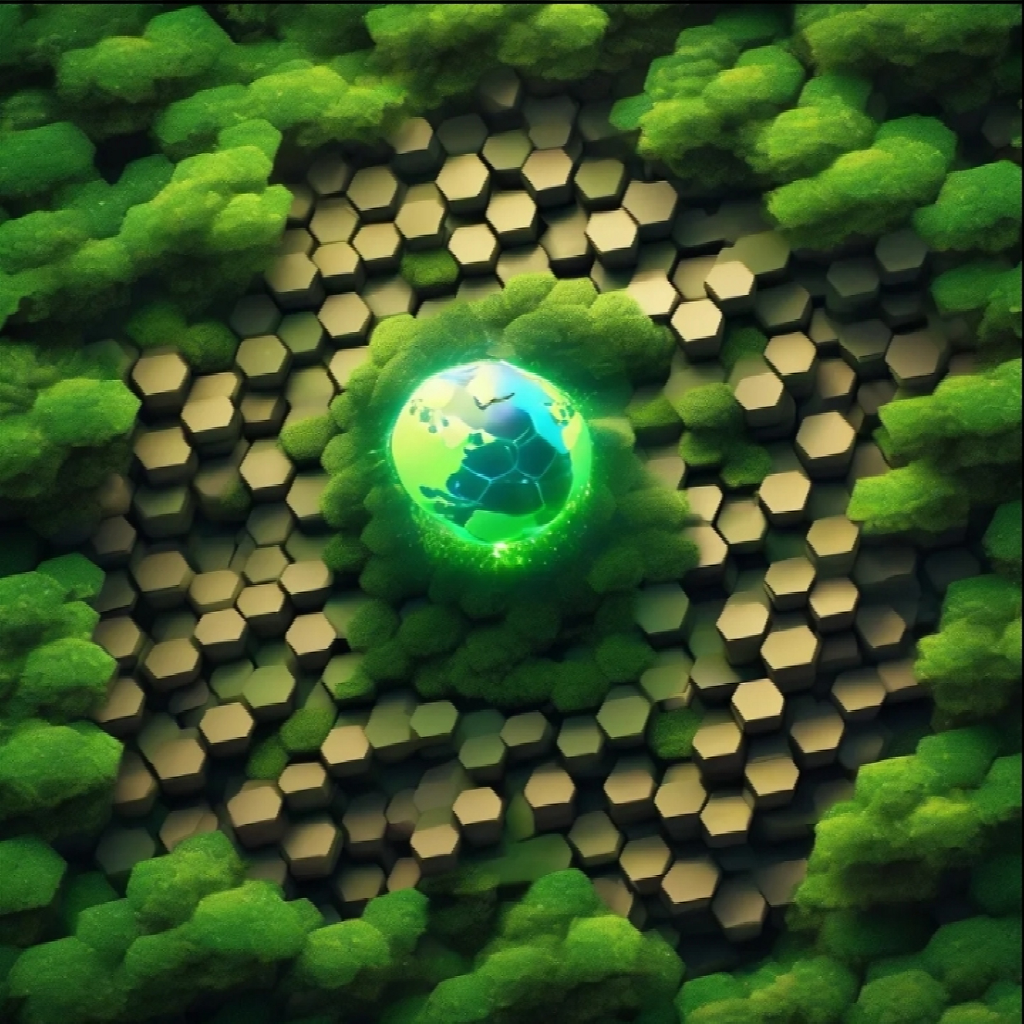 Hexagon Replenish artwork