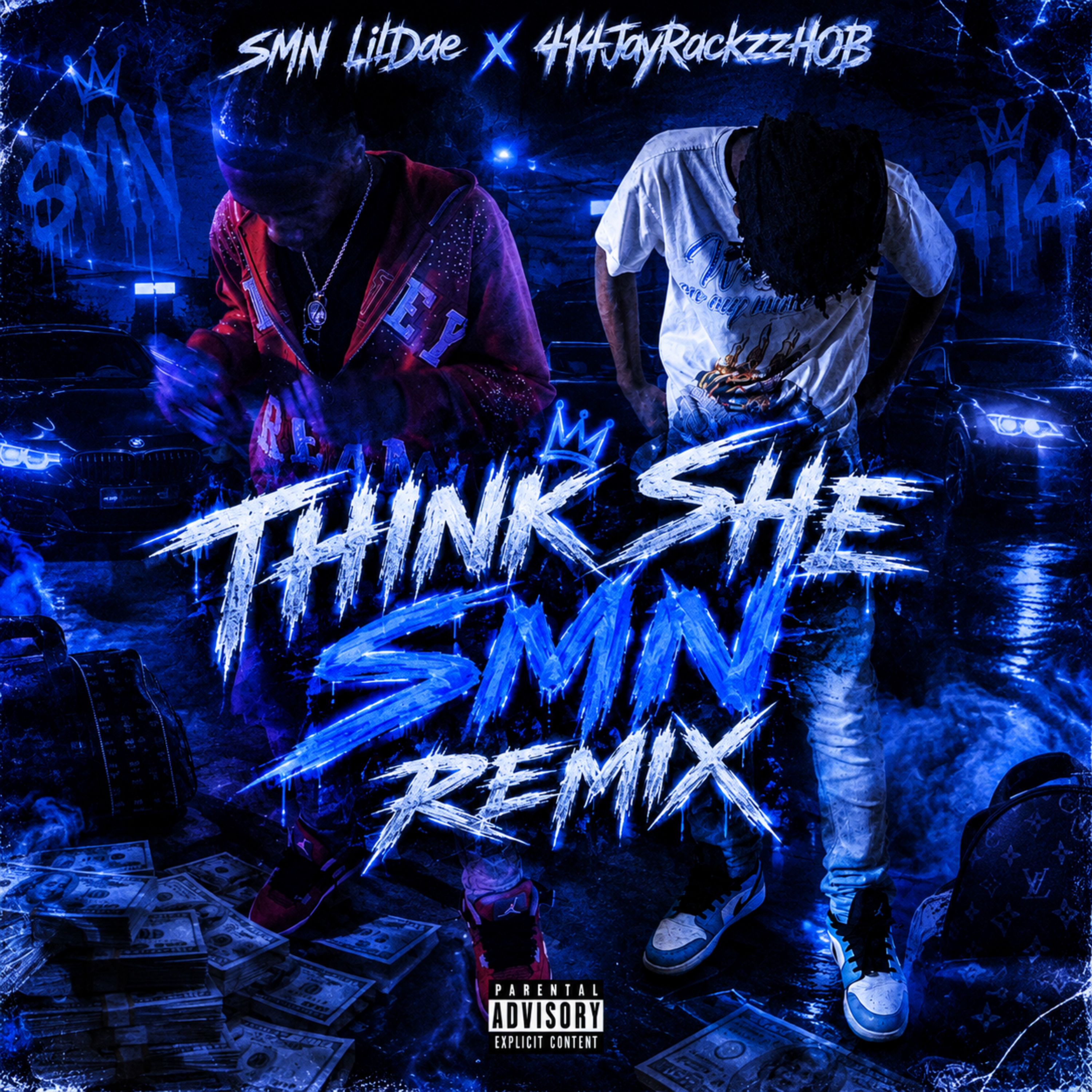 Think She SMN (Remix) by 414JayRackzzHOB cover art