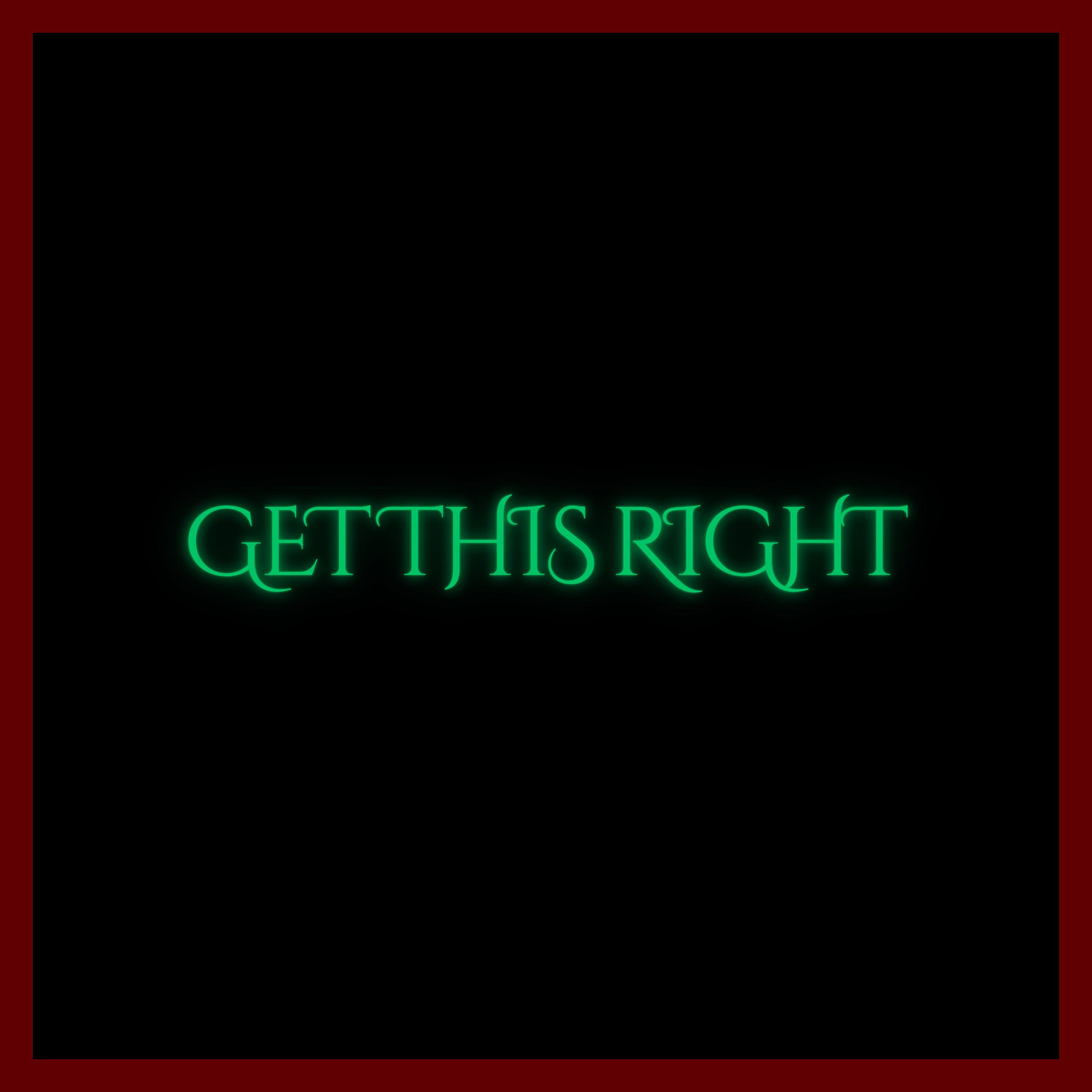 Get this right (speedcore) artwork