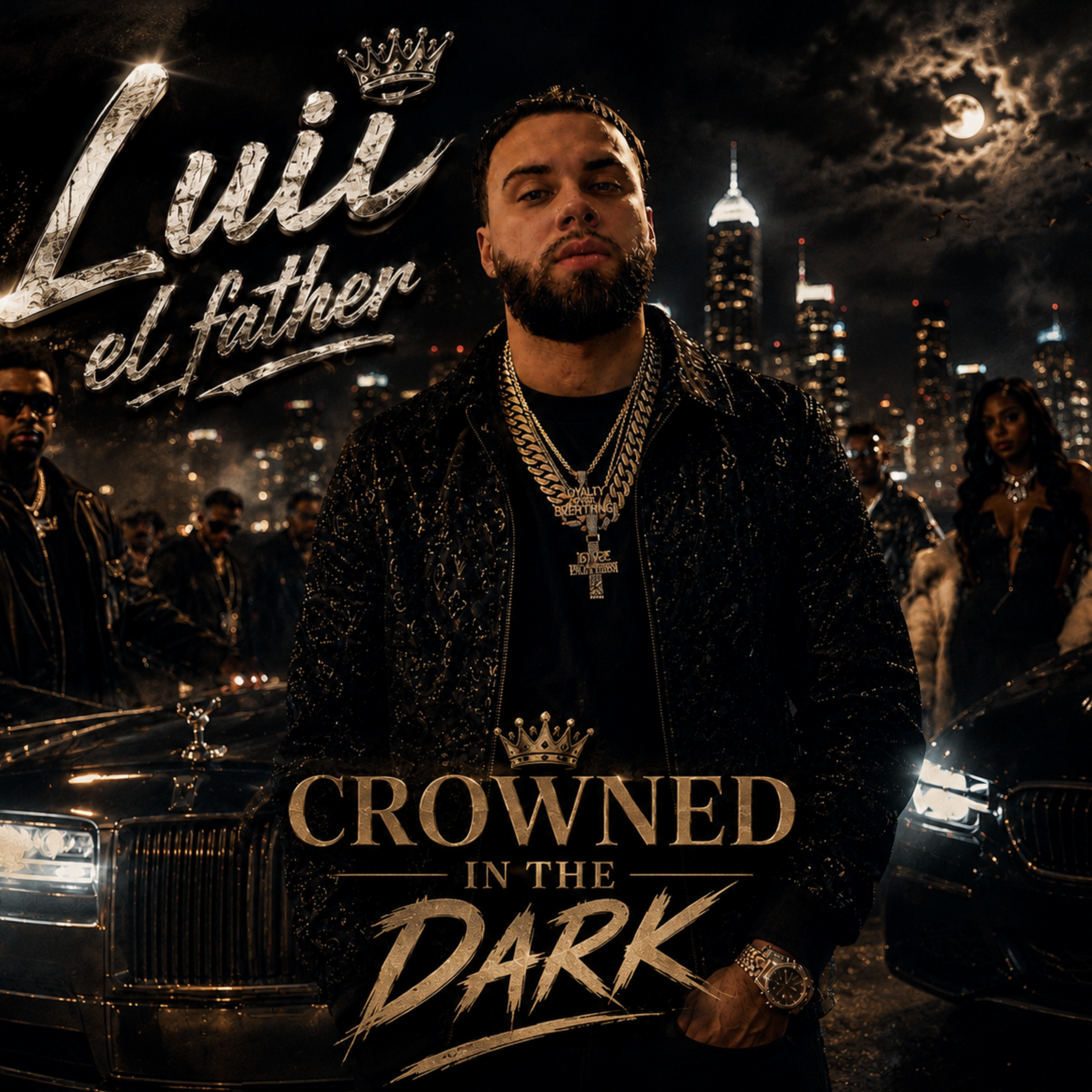 Crowned In The Dark by Luii El Father cover art