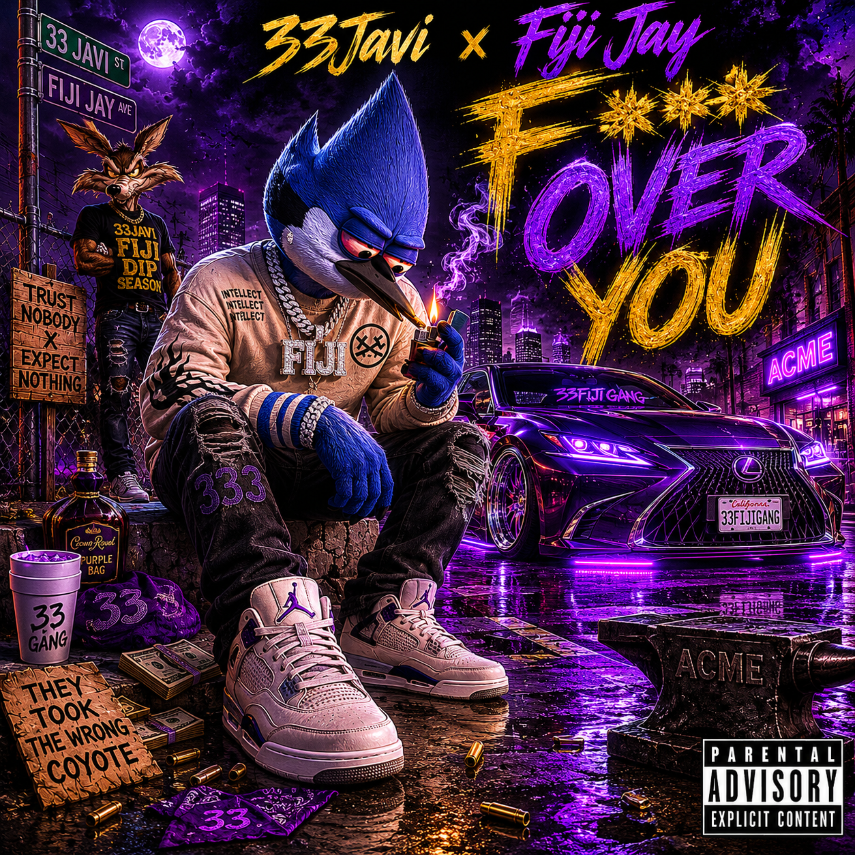Fuck Over You by 33Javi cover art