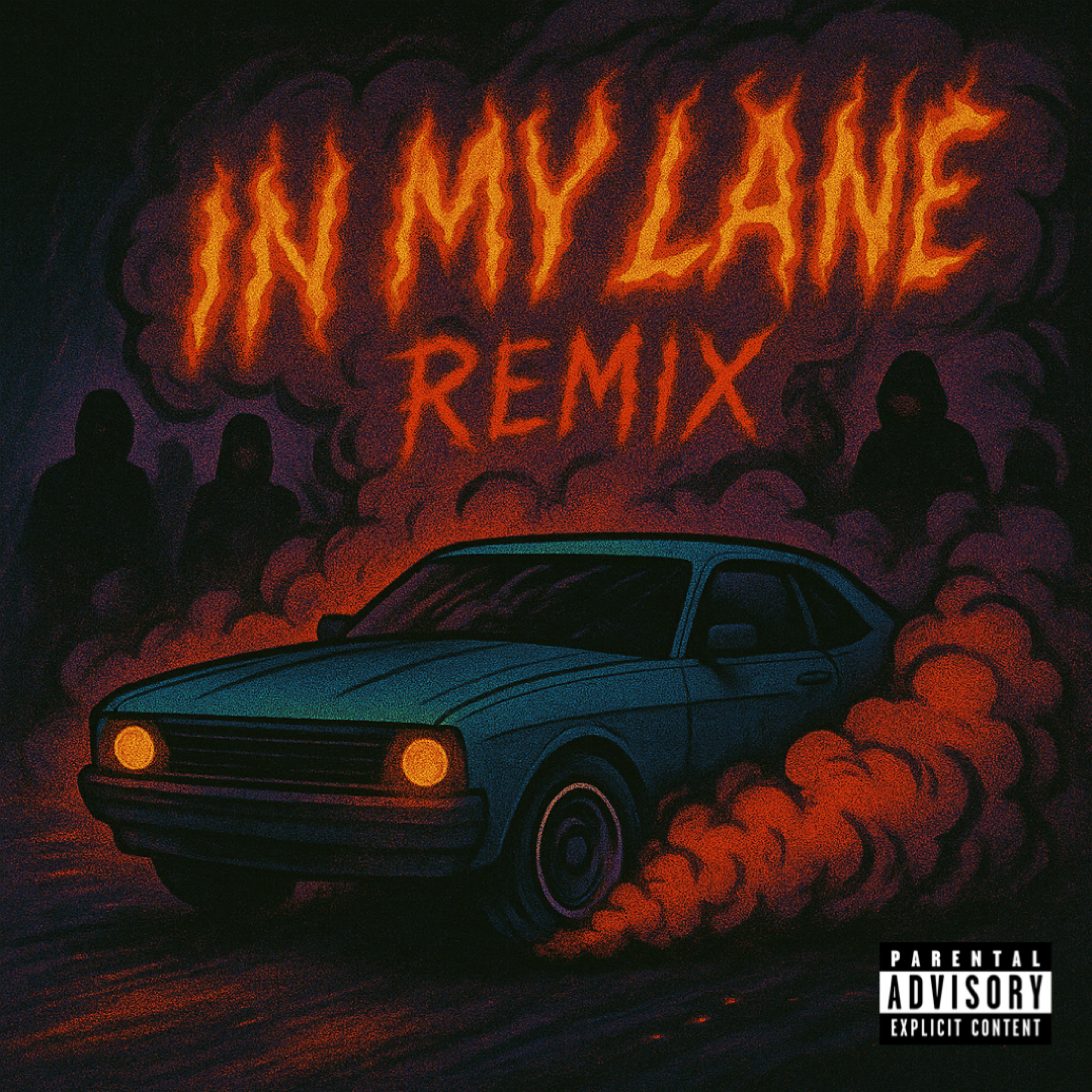 In My Lane (Remix) artwork