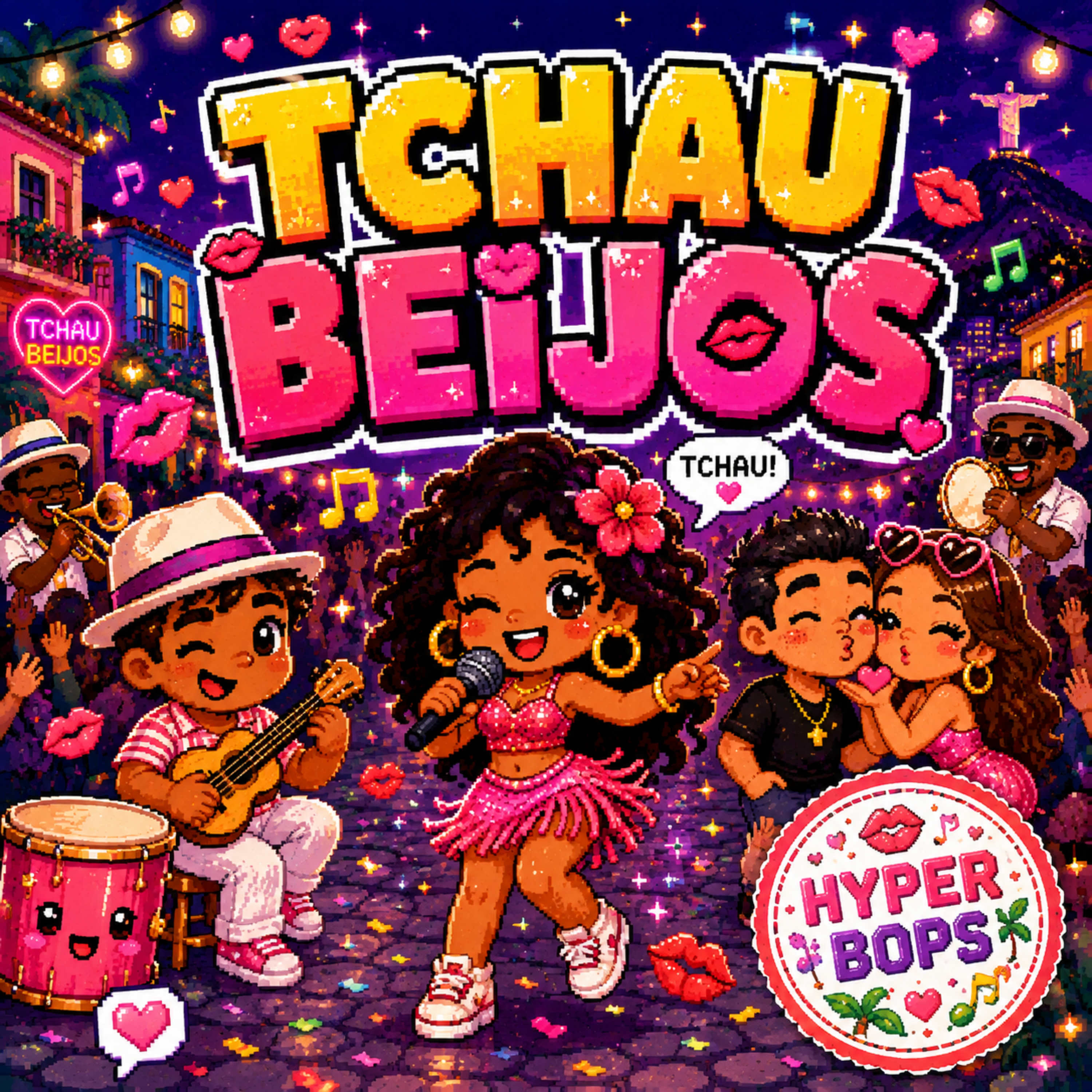 TCHAU BEIJOS by Hyper Bops cover art