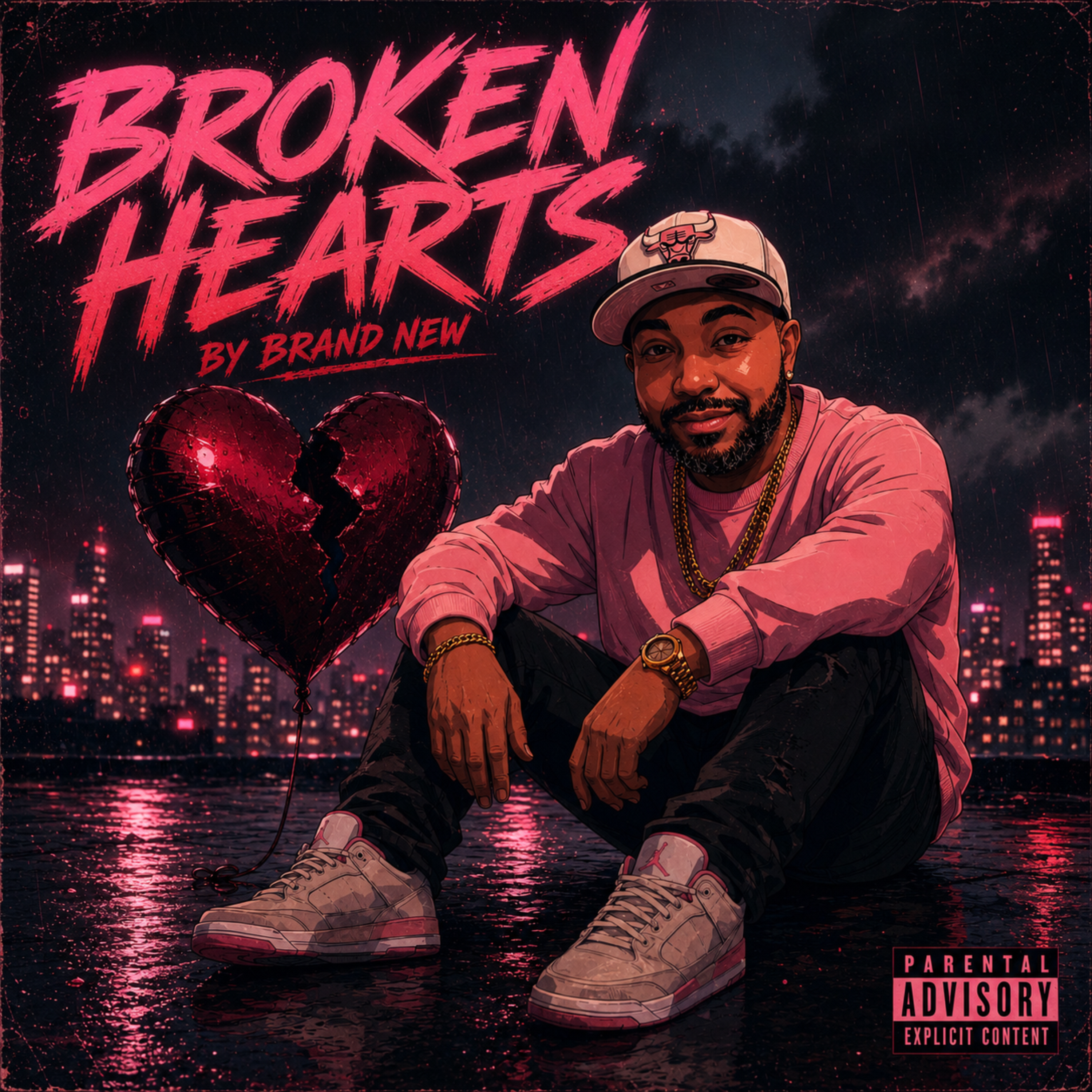 Broken Hearts by Brand New cover art