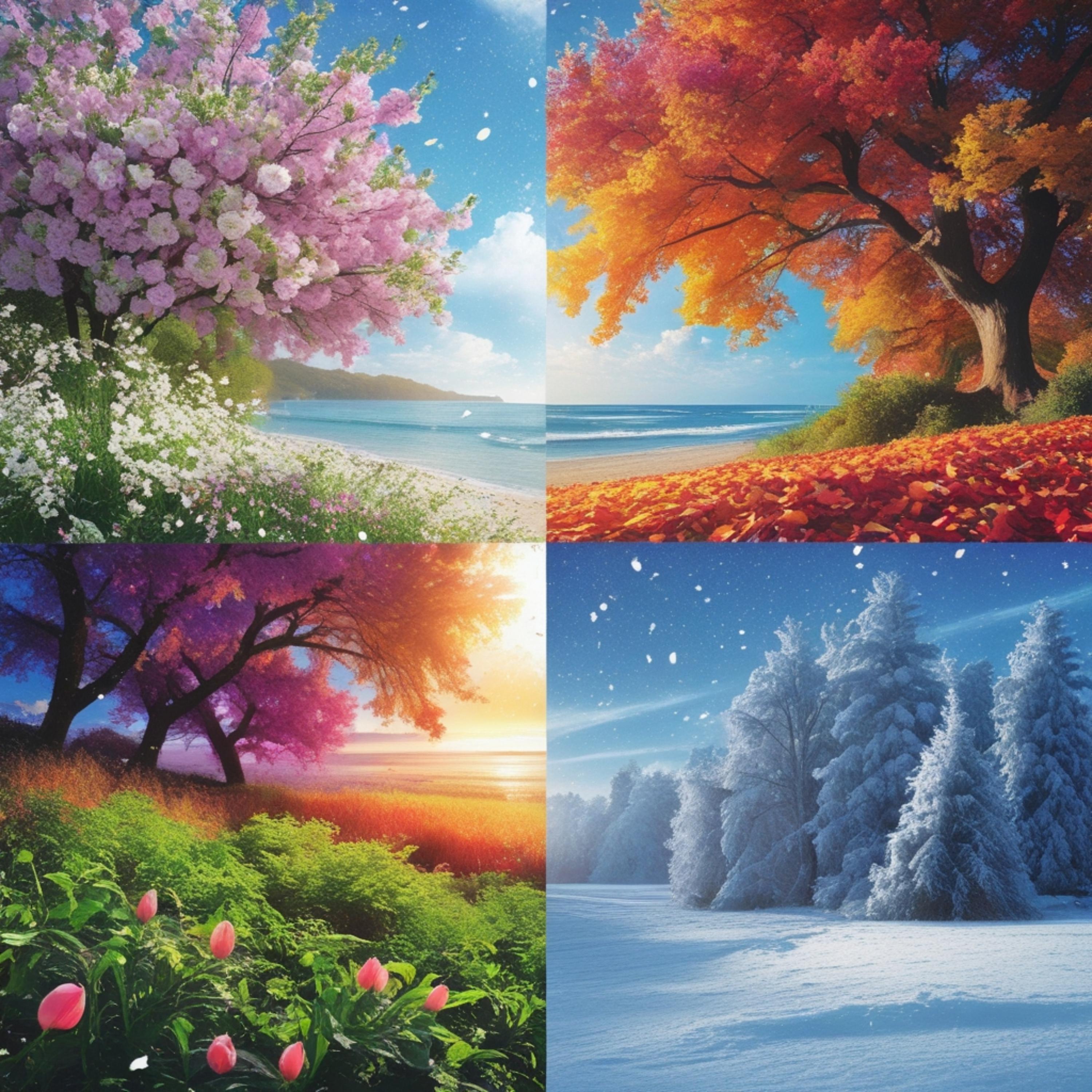 The seasons artwork