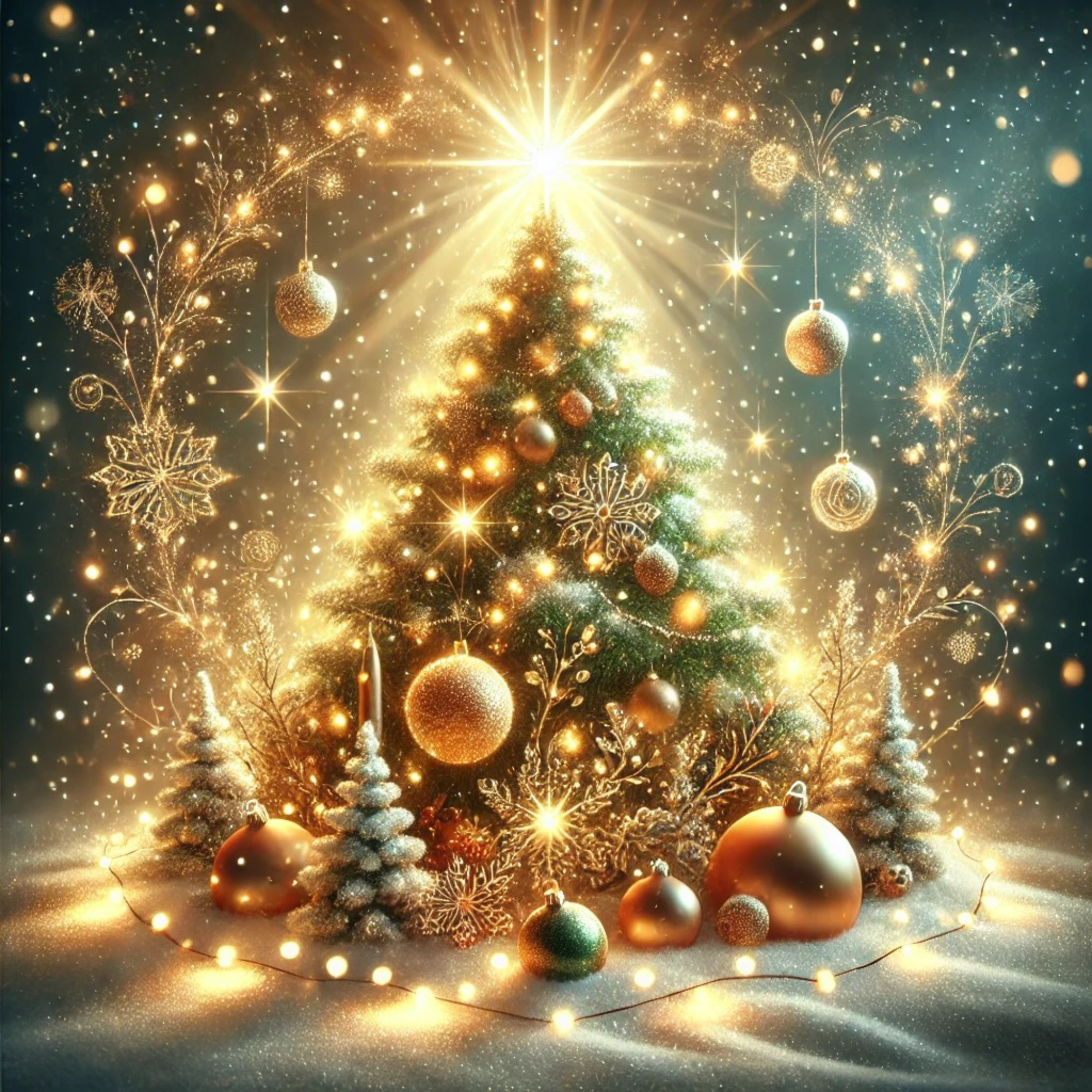 Christmas Bayou Lights artwork