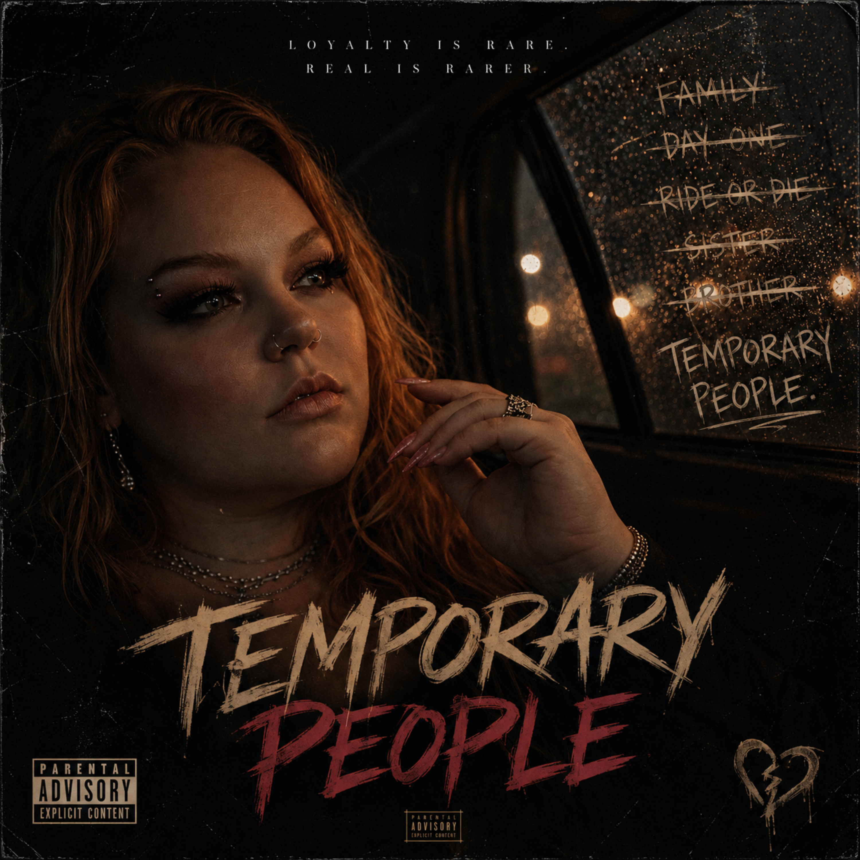 Temporary People by Queen Butterfly cover art