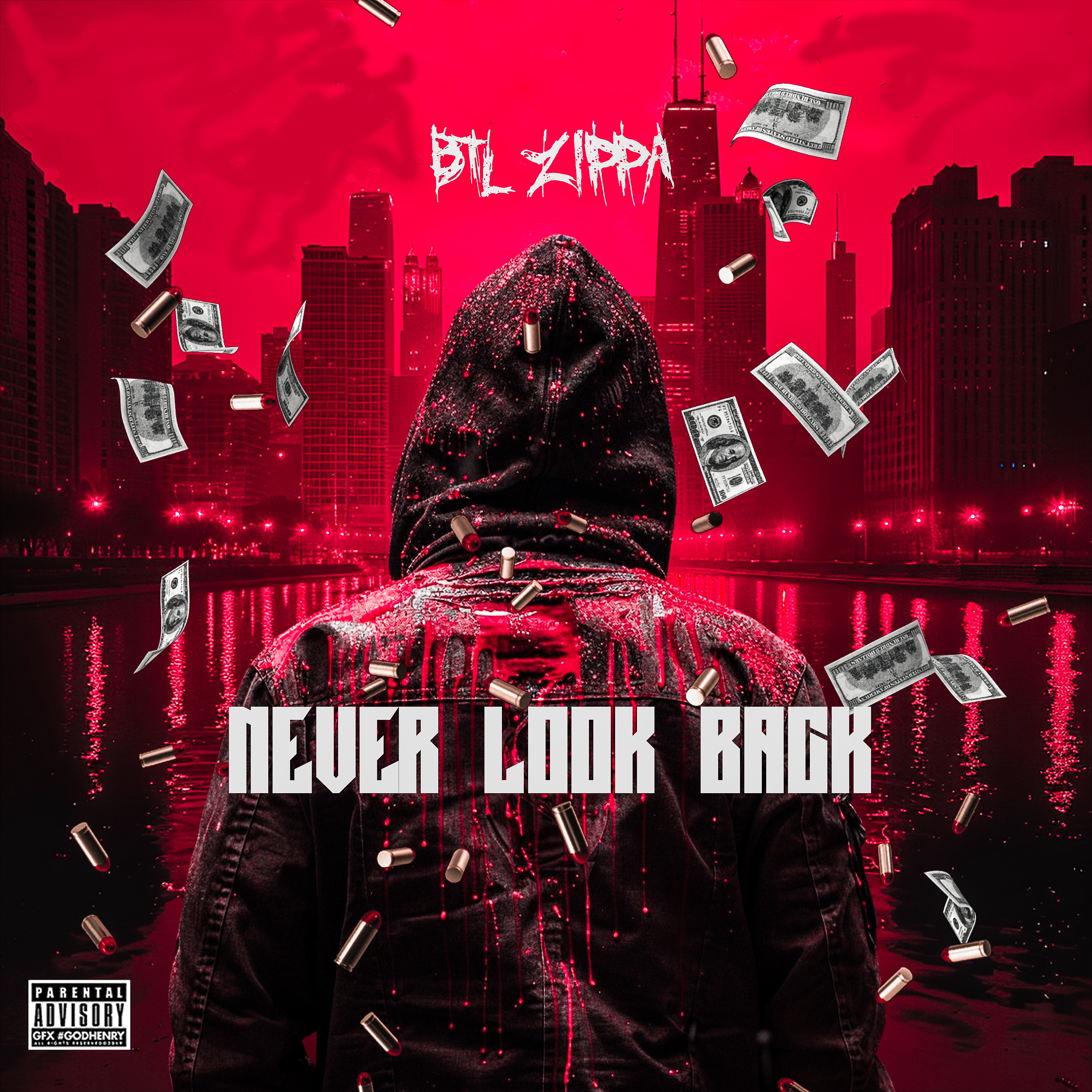 Never Look Back artwork