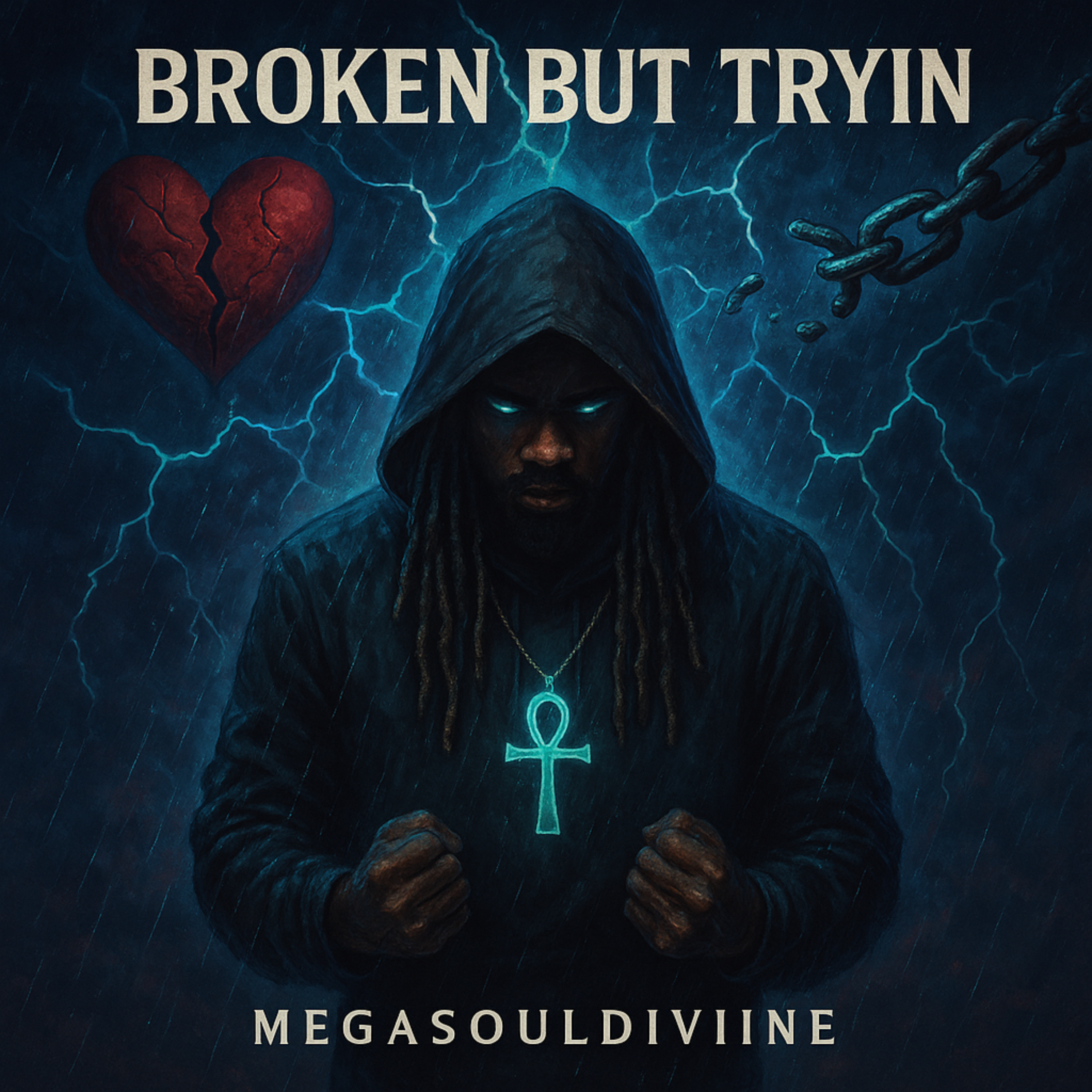 “Broken But Tryin” artwork