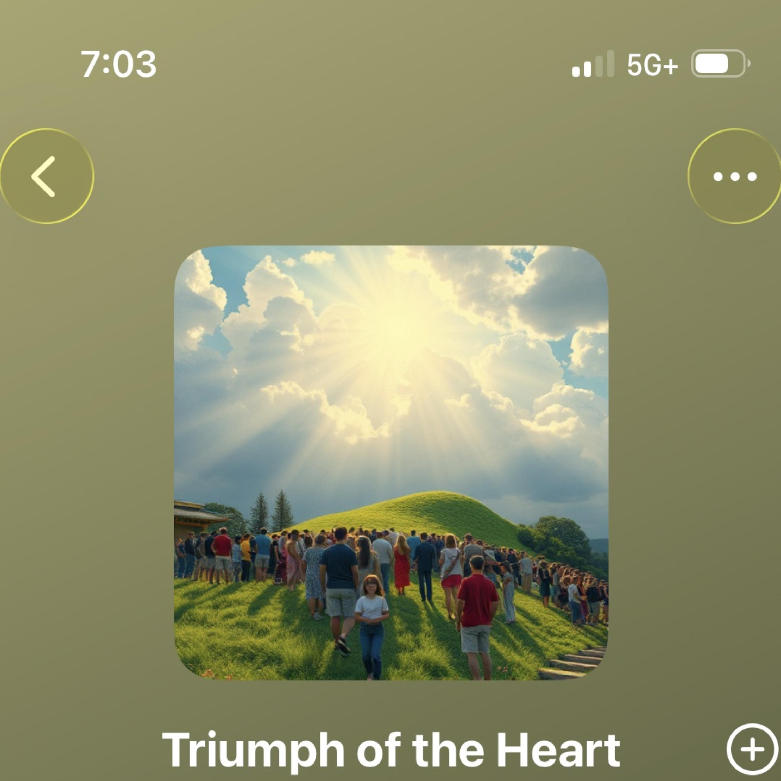 Triumph Of The Heart artwork