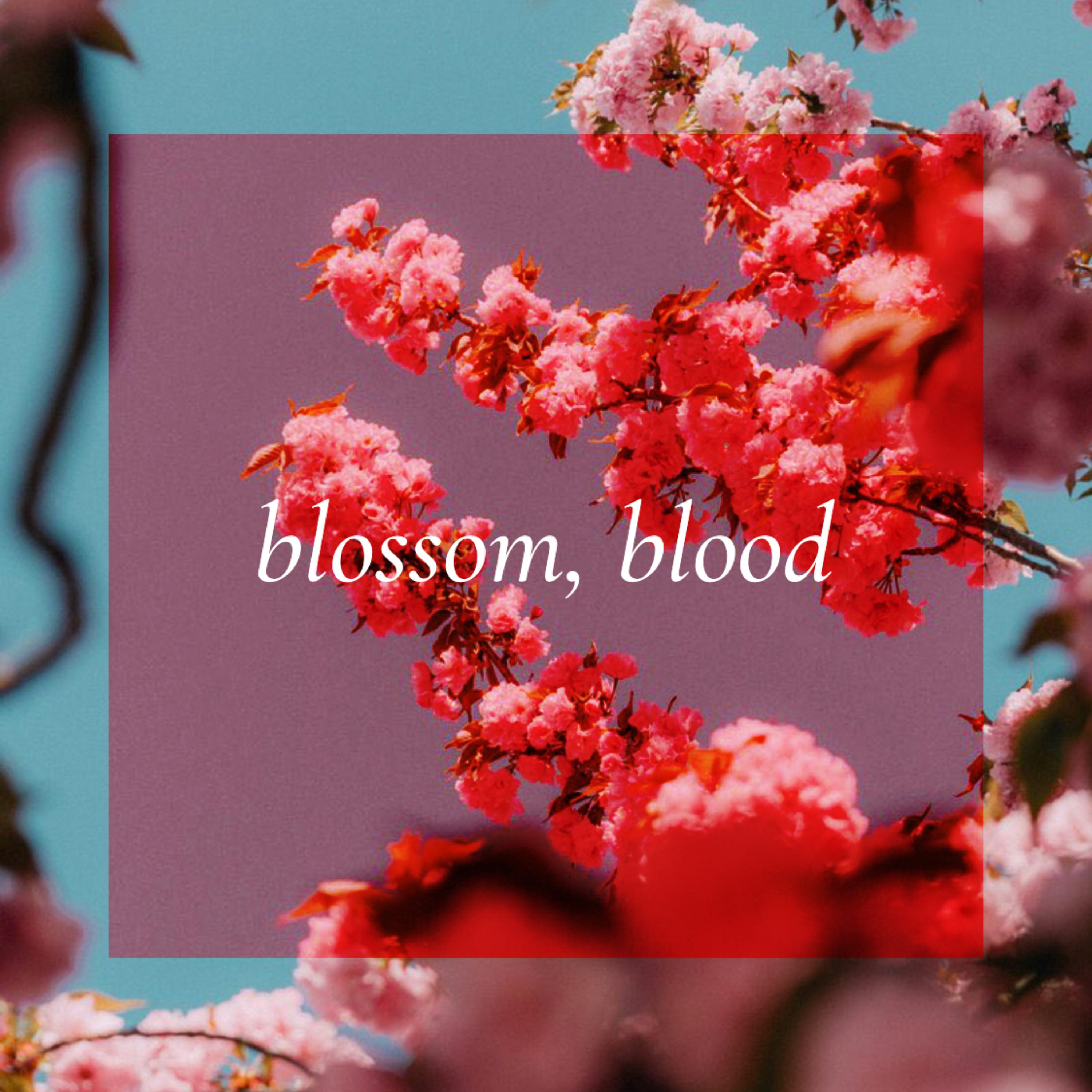 blossom, blood artwork