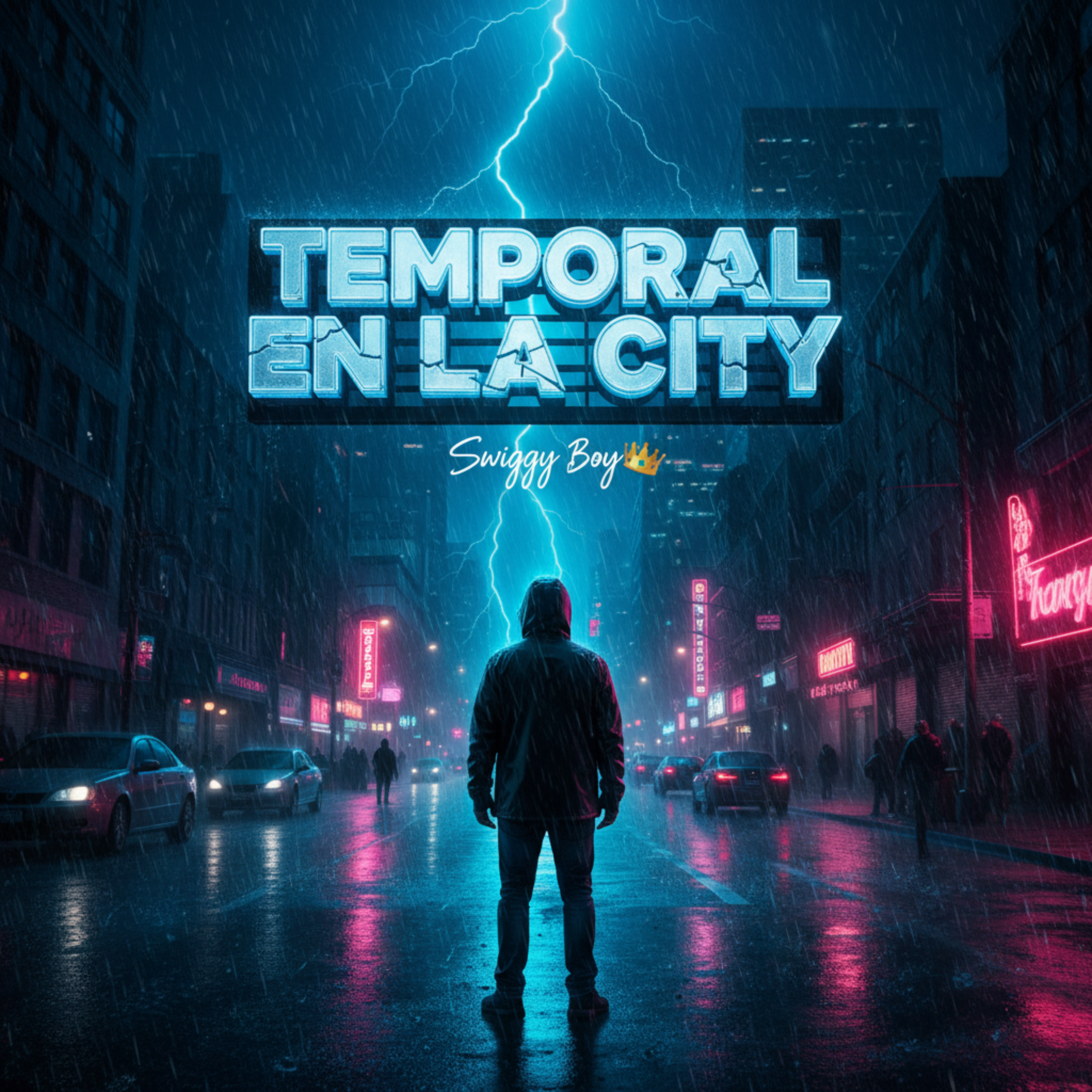 temporal en la city artwork
