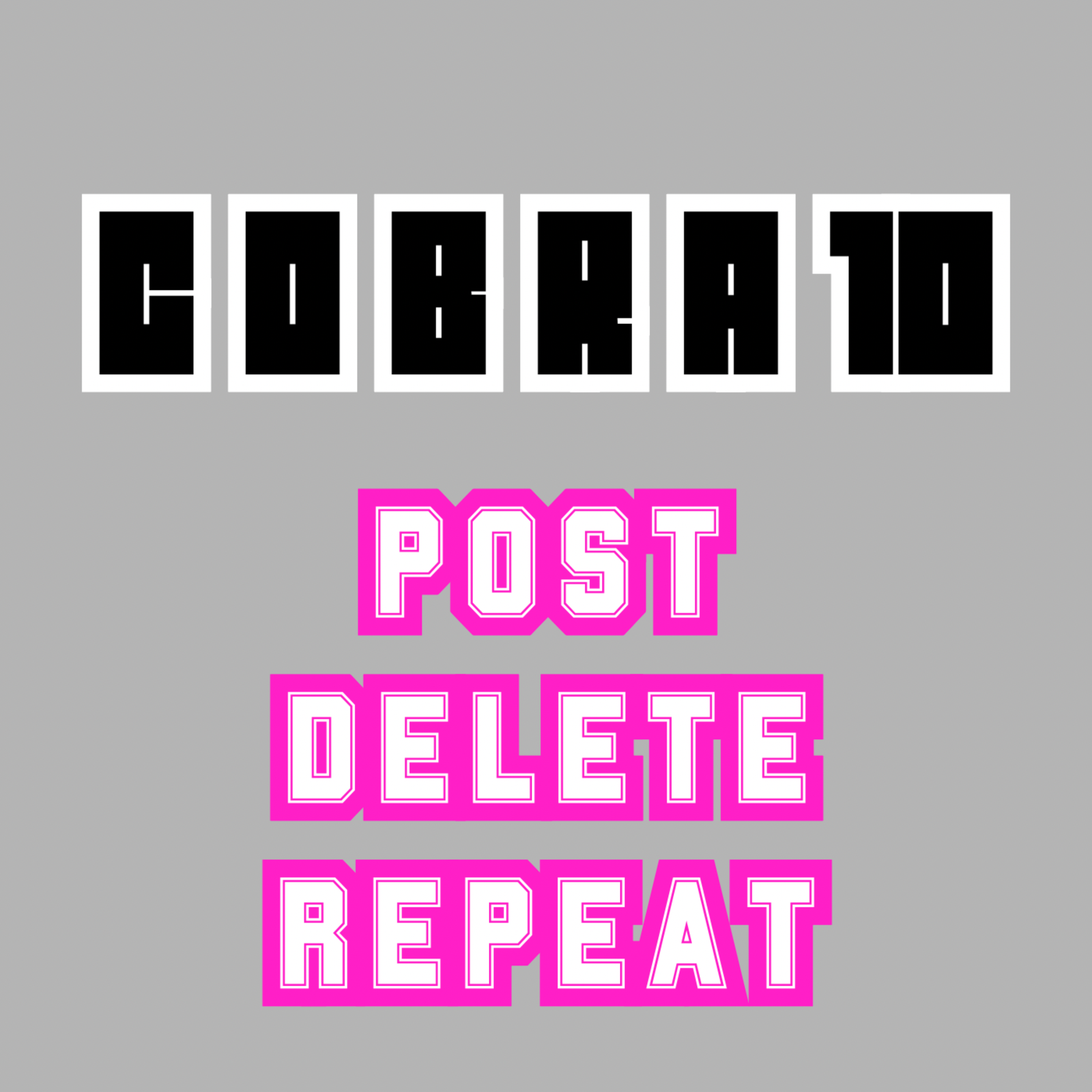 Post Delete Repeat artwork