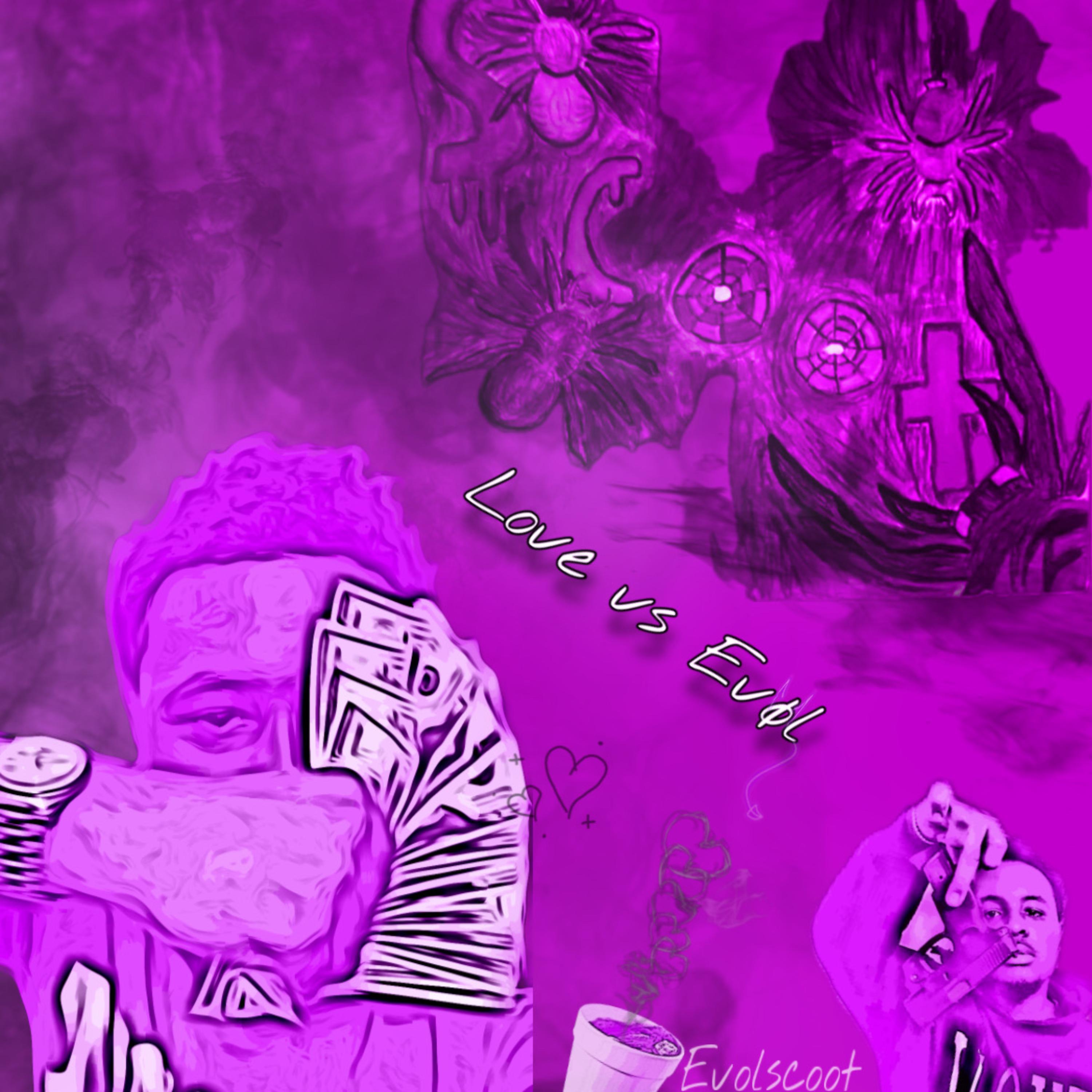 LOVE VS EVØL artwork