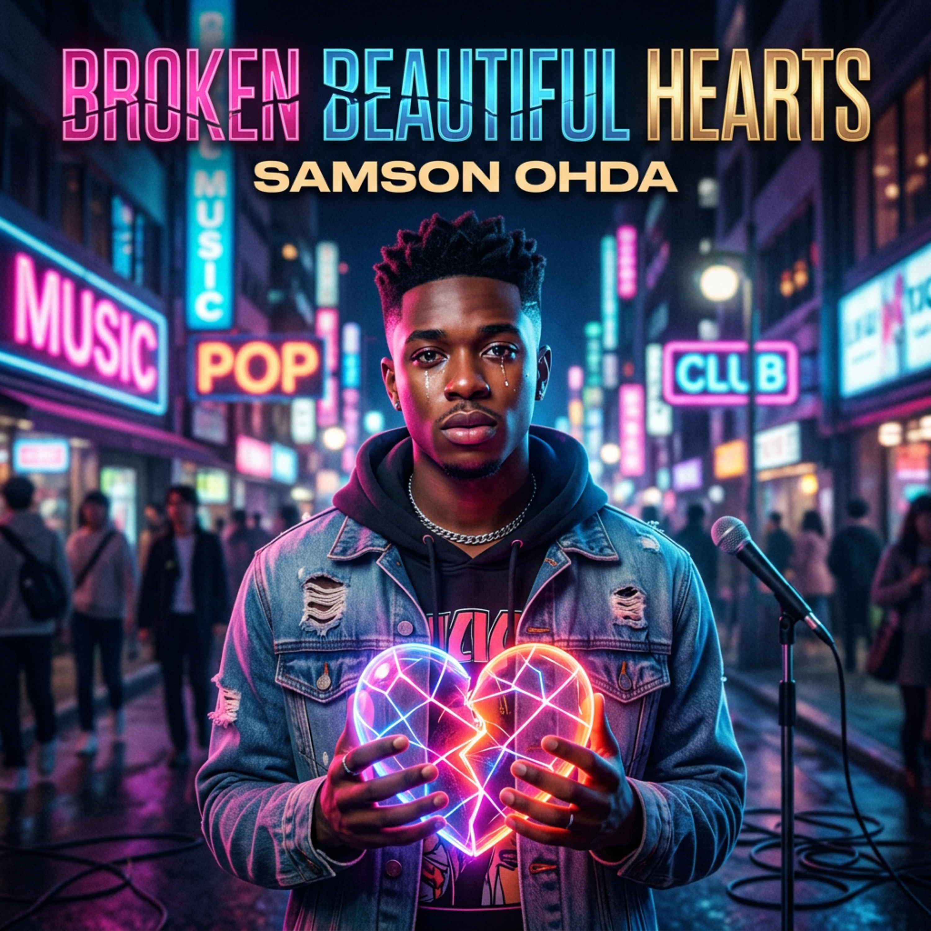 Broken Beautiful Hearts by Samson Ohda  cover art